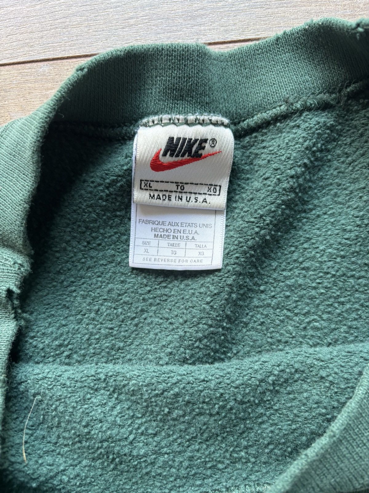 Vintage Vintage Nike hood Size US XL / EU 56 / 4 - 3 Thumbnail