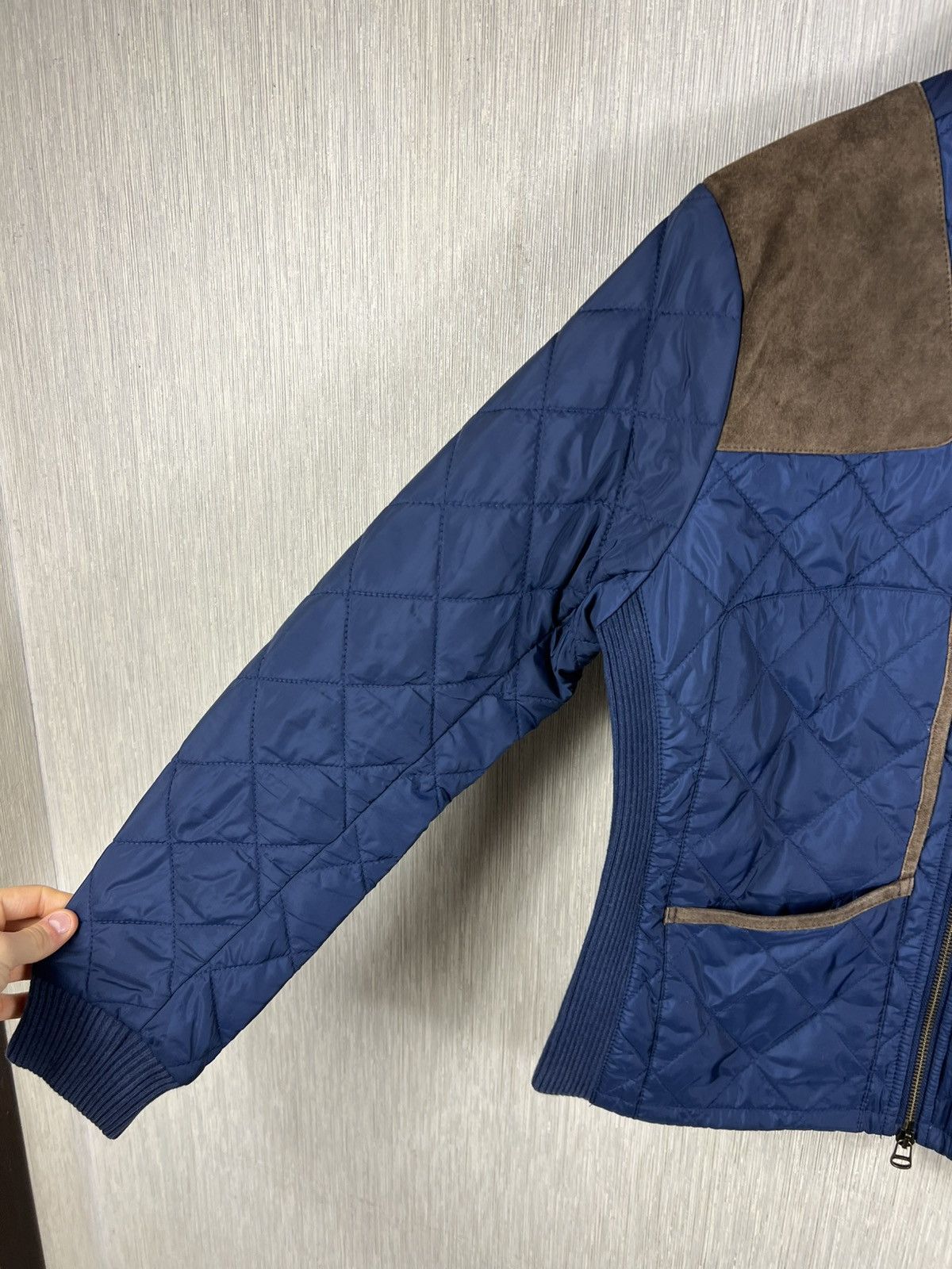 Ralph Lauren Vintage Ralph Lauren Sport suede leather quilted down jacket Size M / US 6-8 / IT 42-44 - 18 Thumbnail