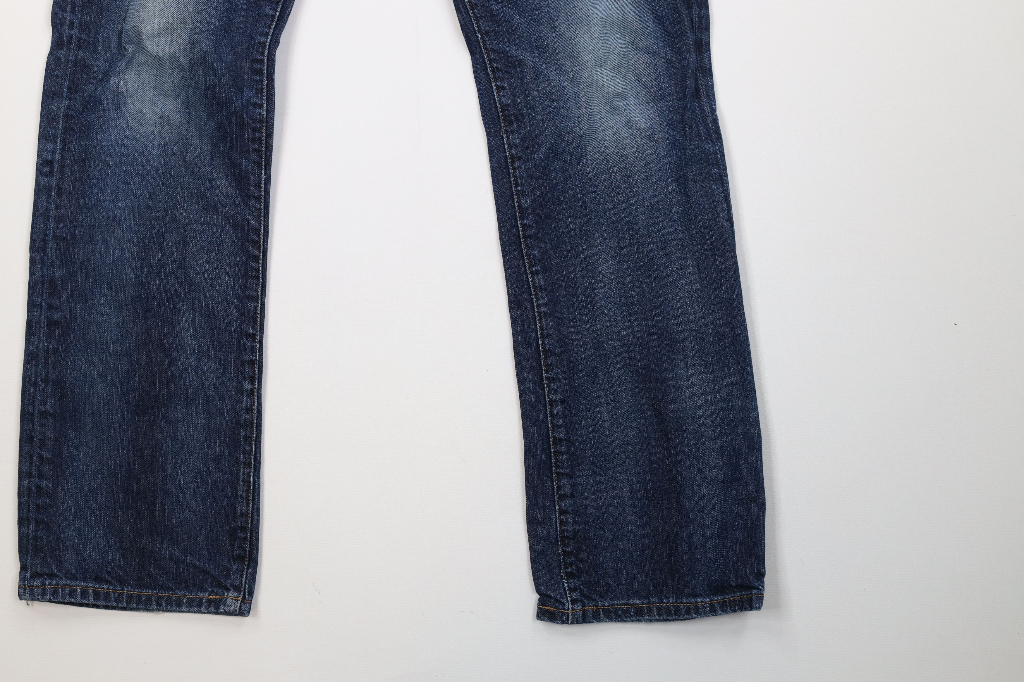 Express Express Rocco Slim Fit Boot Cut Denim Jeans Blue Cotton Size US 30 / EU 46 - 5 Thumbnail