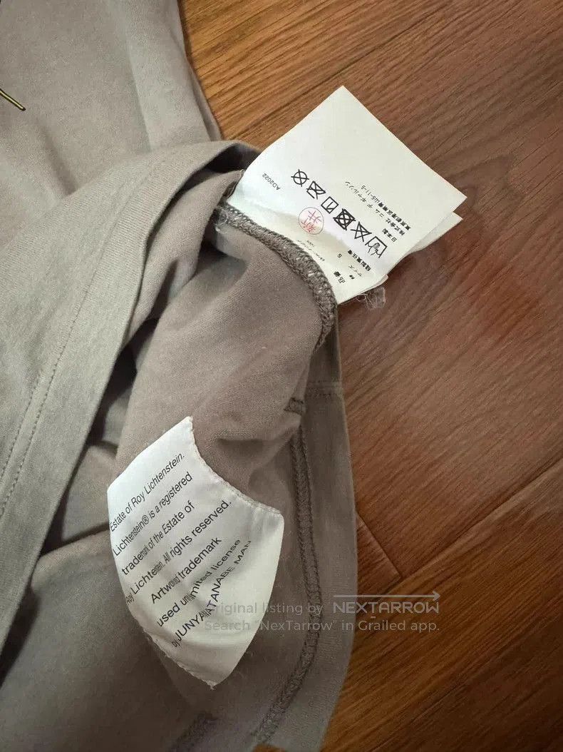 Junya Watanabe JUNYA WATANABE Gray T-shirt S. Size US S / EU 44-46 / 1 - 4 Thumbnail