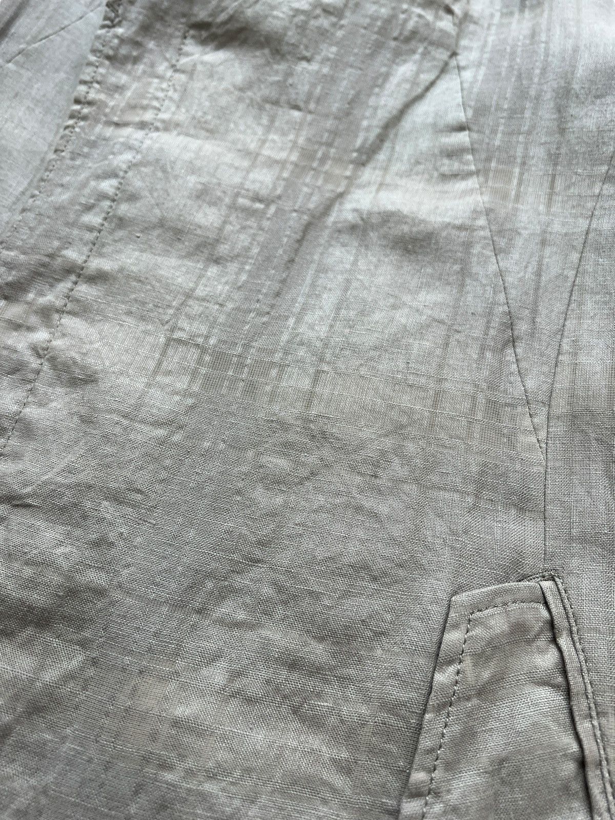 Tornado Mart 2000s Tornado Mart Cotton Linen Long Coat Size US S / EU 44-46 / 1 - 6 Thumbnail