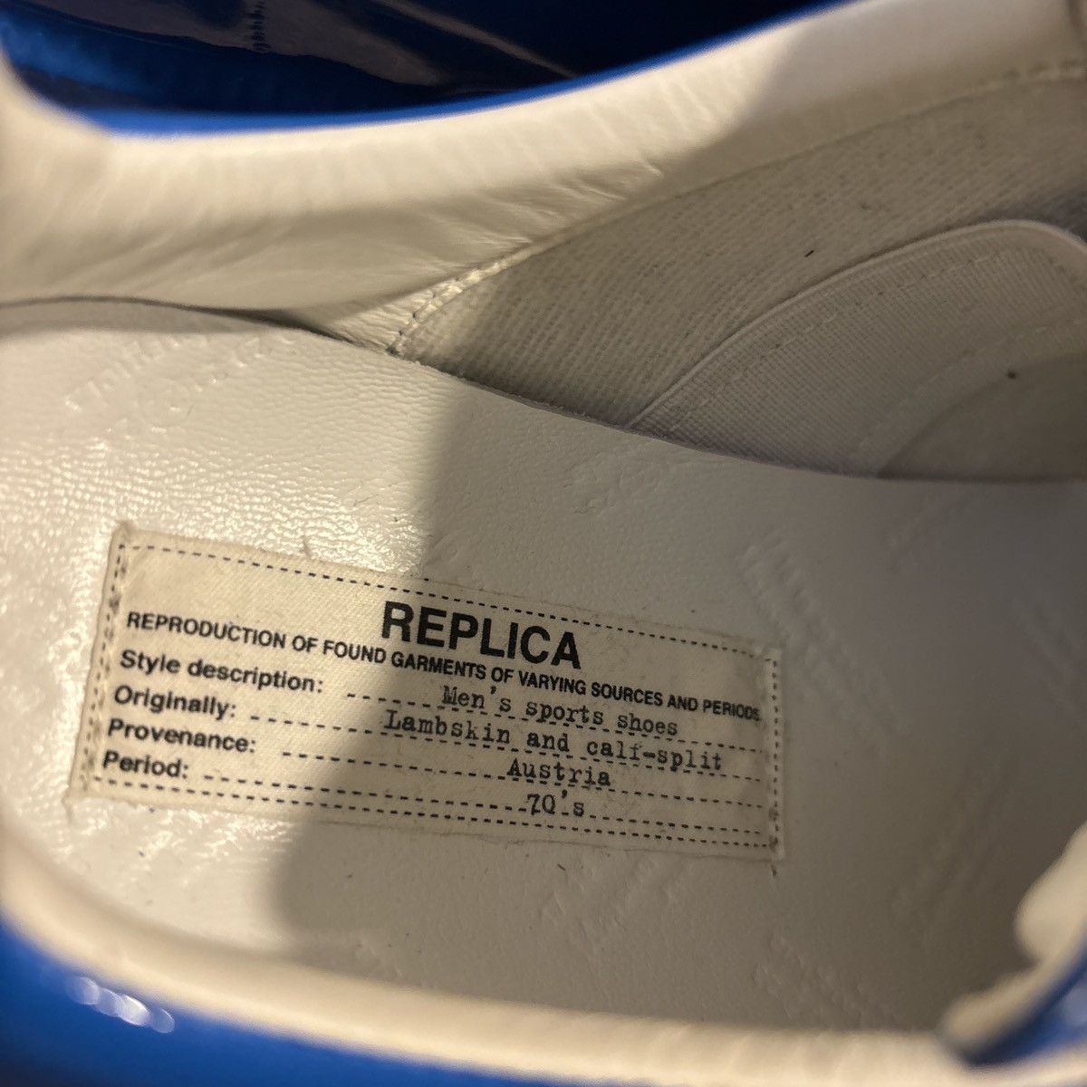 Maison Margiela Maison Margiela Unisex Replica Gats Leather/Latex Size US 9 / IT 39 - 3 Thumbnail