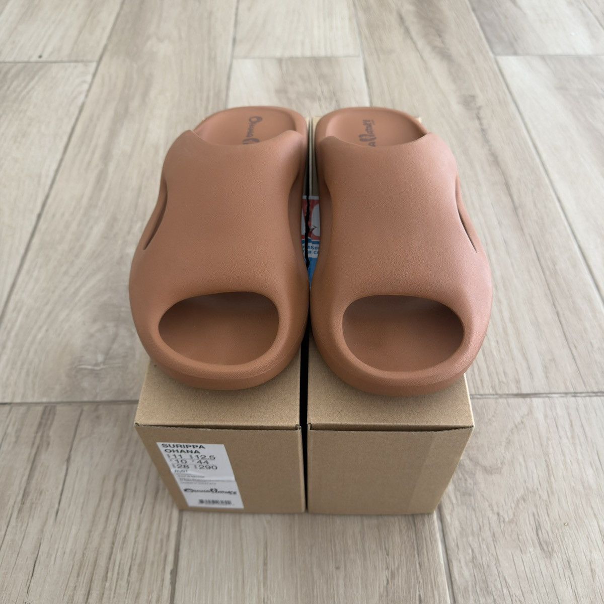 Takashi Murakami ComplexCon Ohana Hatake Surippa Slides Rust Size US 11 / EU 44 - 5 Thumbnail