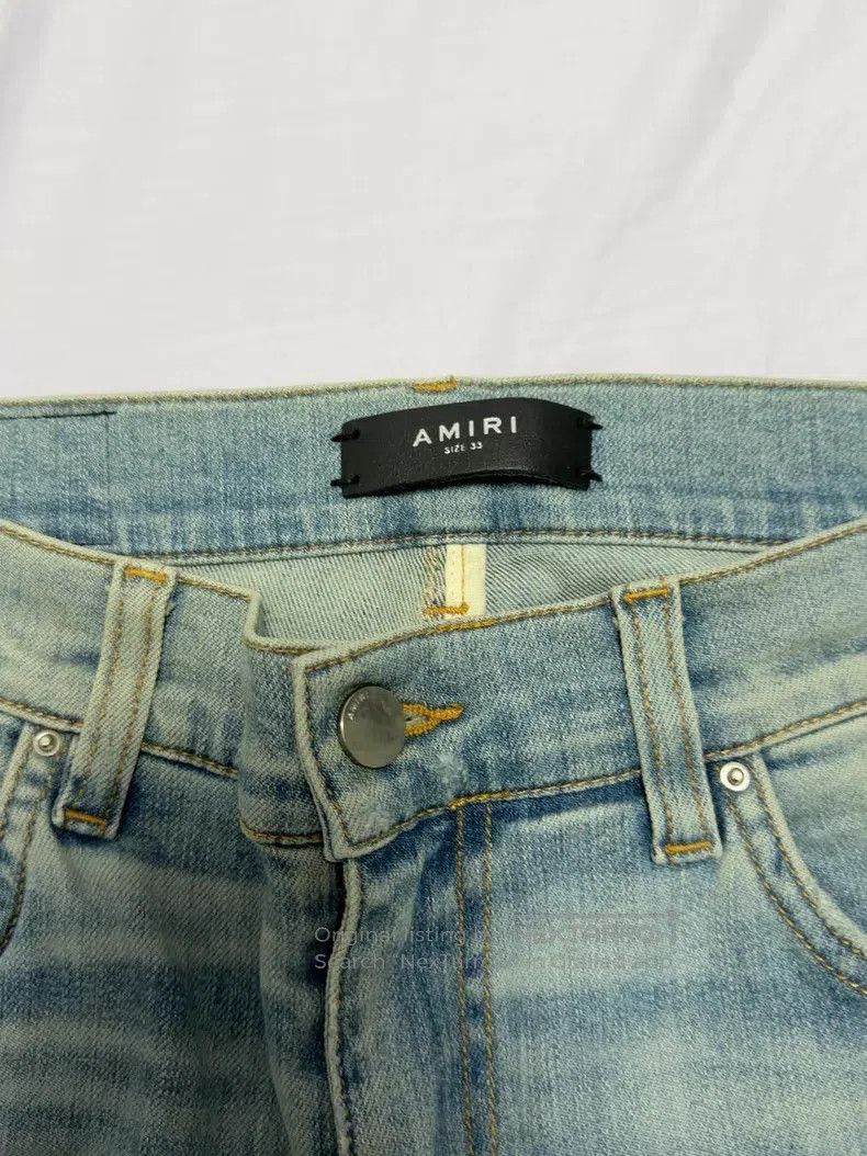 Amiri Amiri Ripped denim pants Size US 32 / EU 48 - 3 Thumbnail