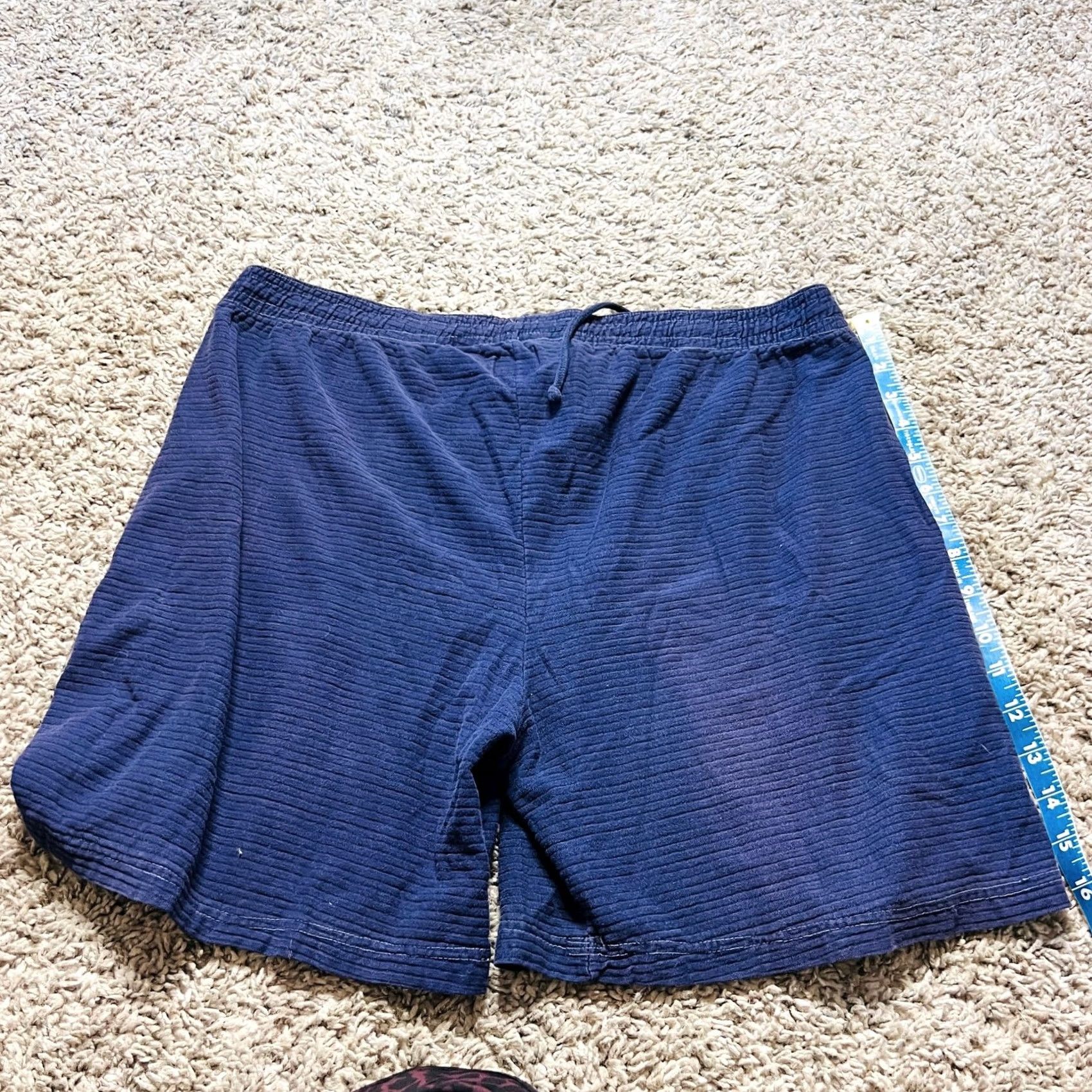 McGregor VINTAGE Mac Gregor Mens Blue Drawstring Athletic Shorts XL Short Size US 36 / EU 52 - 4 Thumbnail