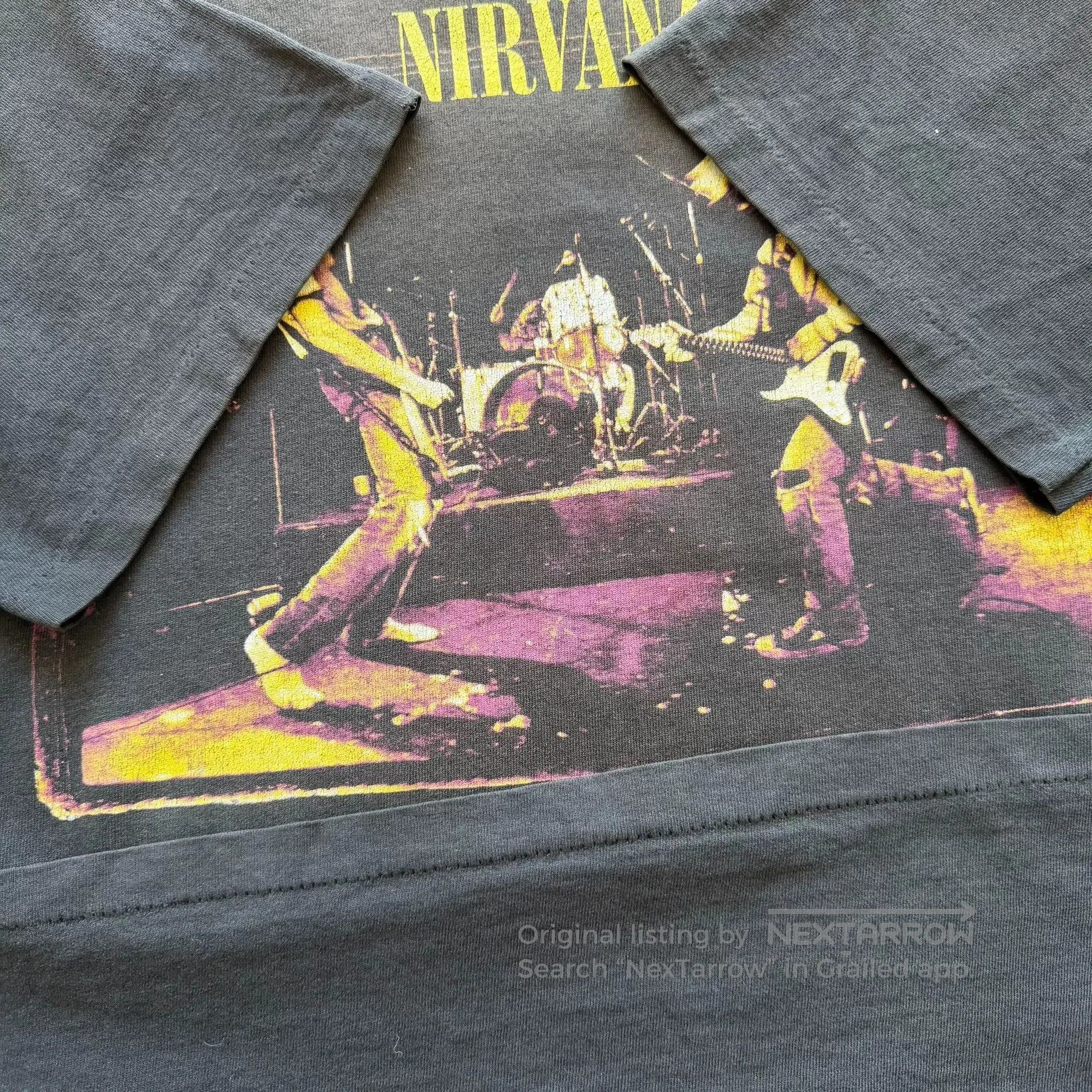 Vintage Vintage 1996 Nirvana Band Tee. Size US XL / EU 56 / 4 - 6 Thumbnail