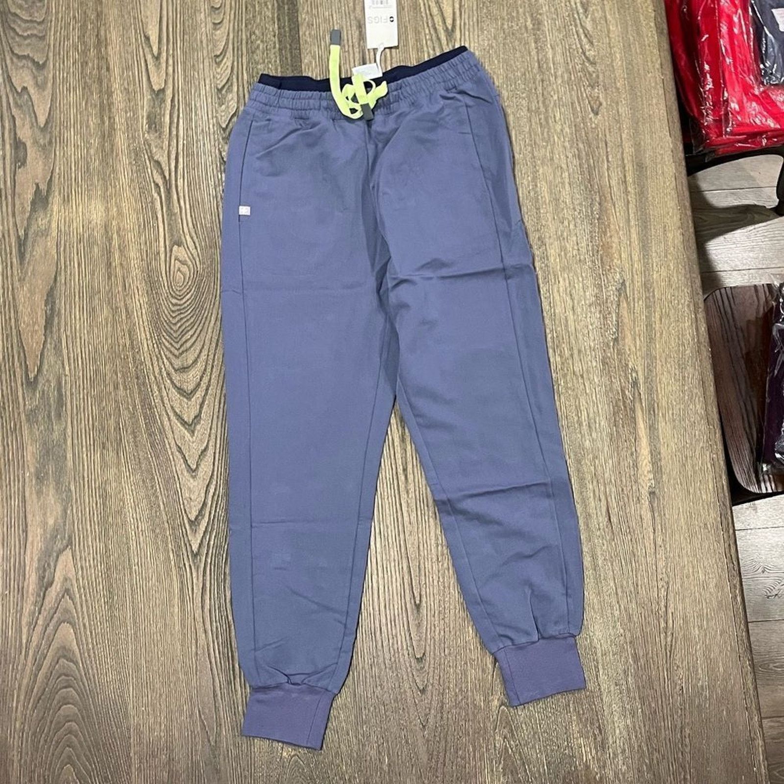 Vintage NWT Figs Mari Skinny Jogger Scrub Pants Drawstring XS Size 24" / US 00 / IT 34 - 1 Thumbnail