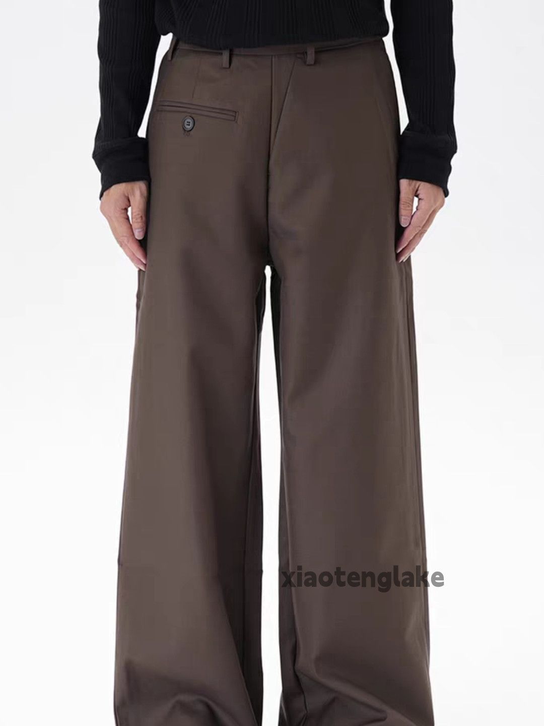 Vintage xtl retro utility loose baggy yuppie cleanfit flared pants Size US 30 / EU 46 - 5 Thumbnail