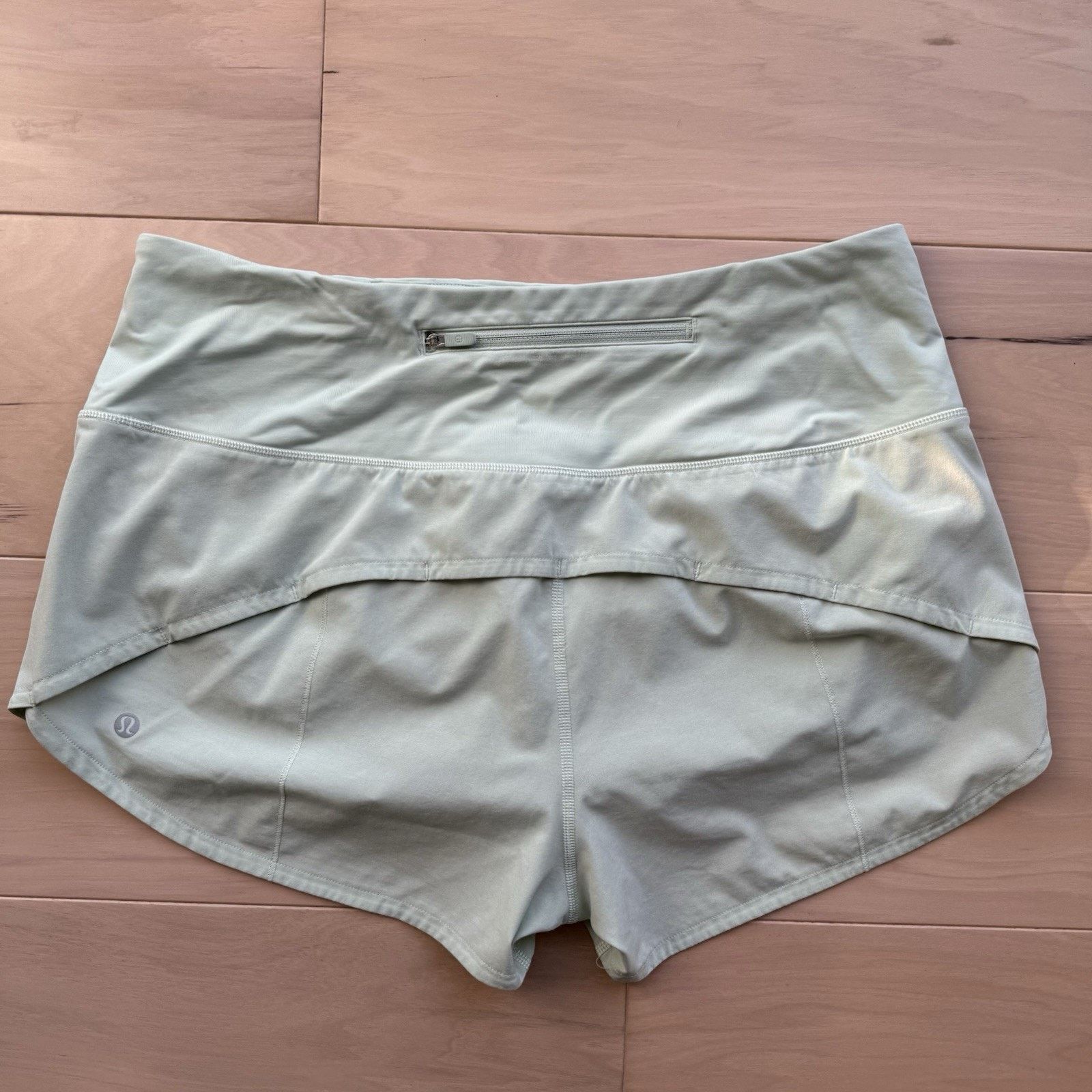 Lululemon Lululemon Real Quick Short Women's 10 Green Utility Outdoors Size 30" / US 8 / IT 44 - 7 Thumbnail