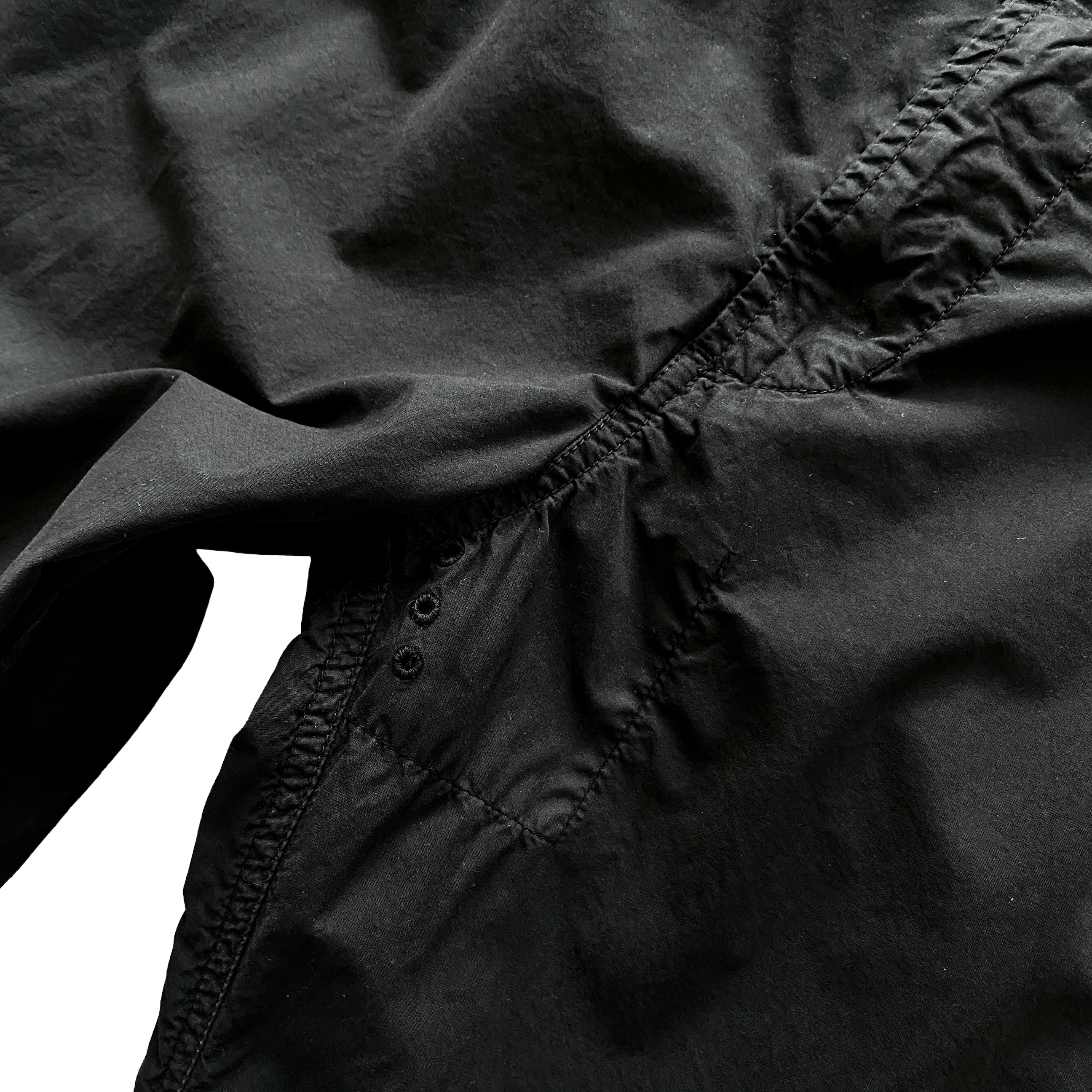 Maharishi MAHARISHI BLACK EMBROIDERED CARGO PANTS Size US 30 / EU 46 - 7 Thumbnail