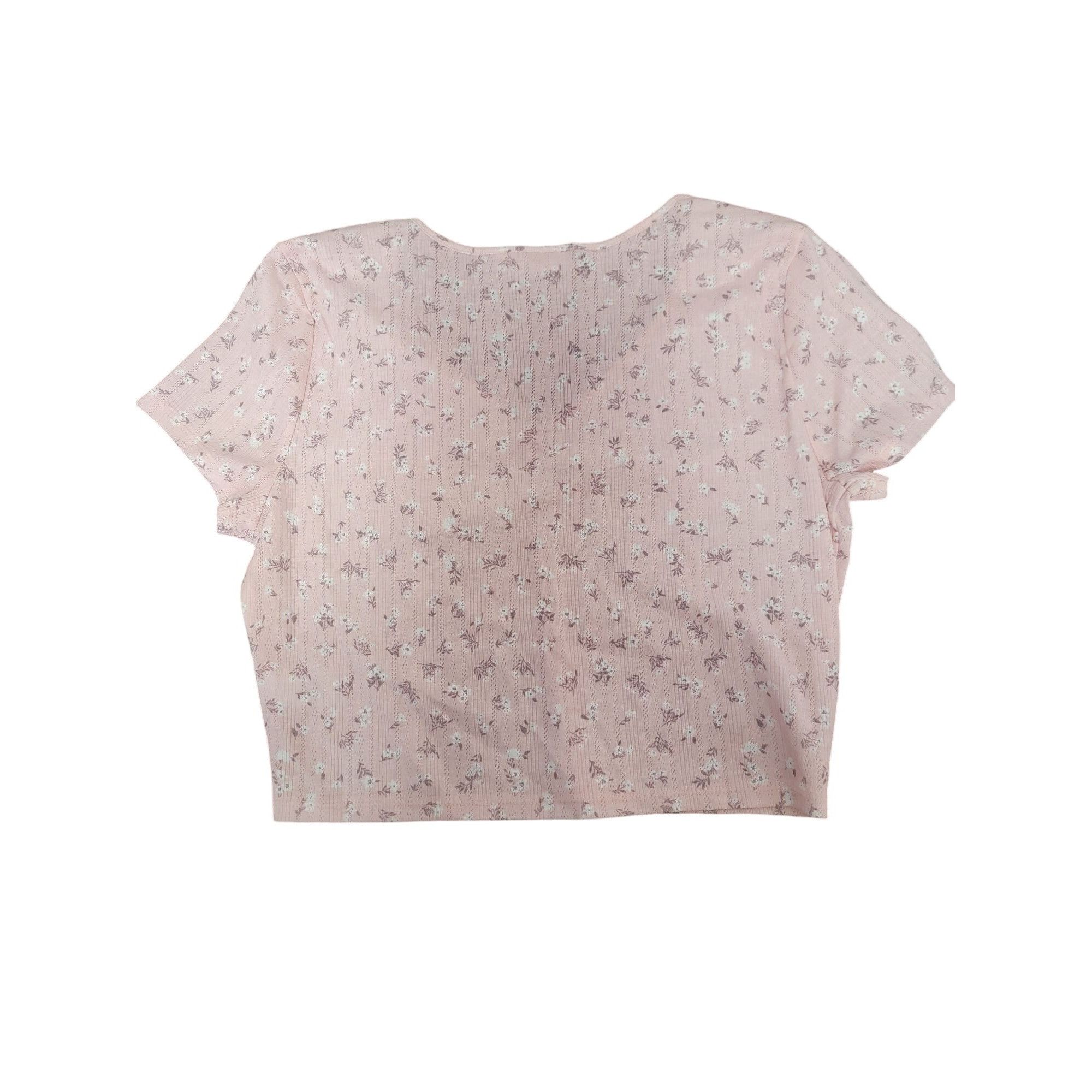 Other Juniors' SO Cinch Front Baby Tee, Girl's, Size: XL, White Size XL / US 12-14 / IT 48-50 - 6 Thumbnail