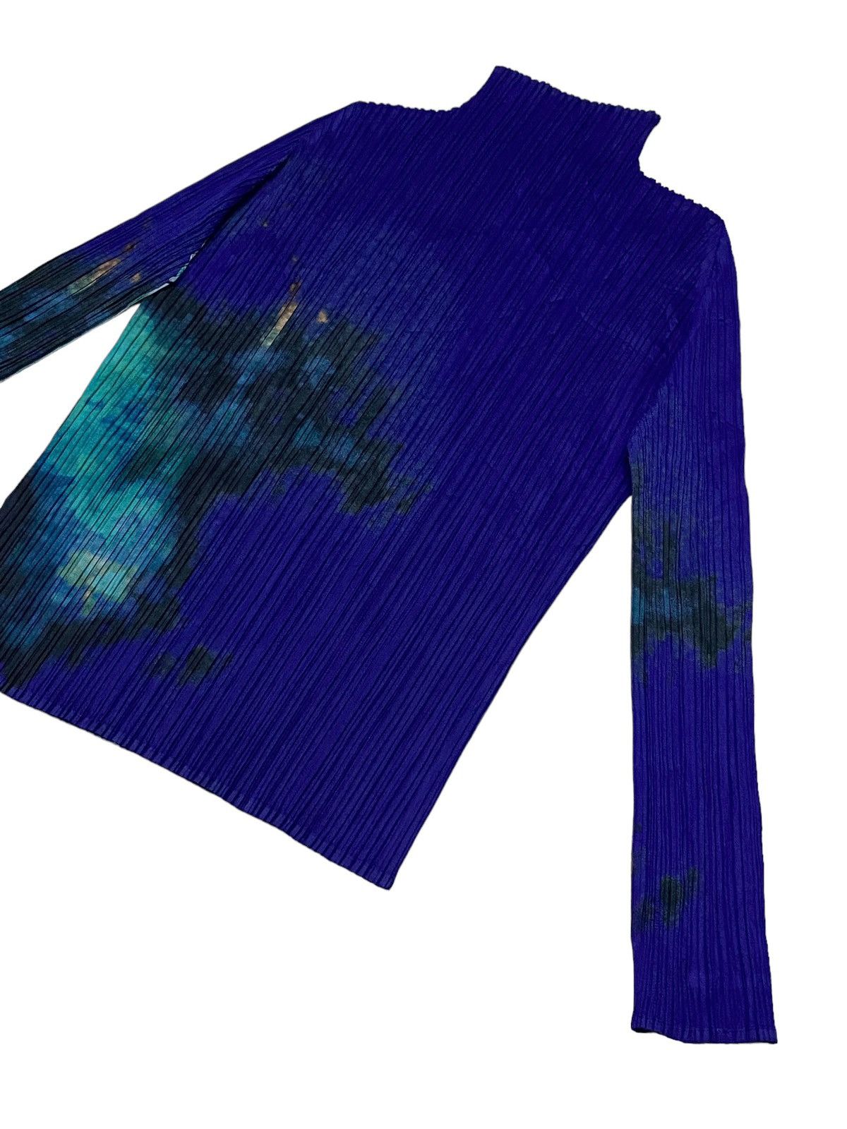 Issey Miyake × Pleats Please Issey Miyake Pleats Please Pleated Tie Dye Gradation Top Size M / US 6-8 / IT 42-44 - 21 Thumbnail