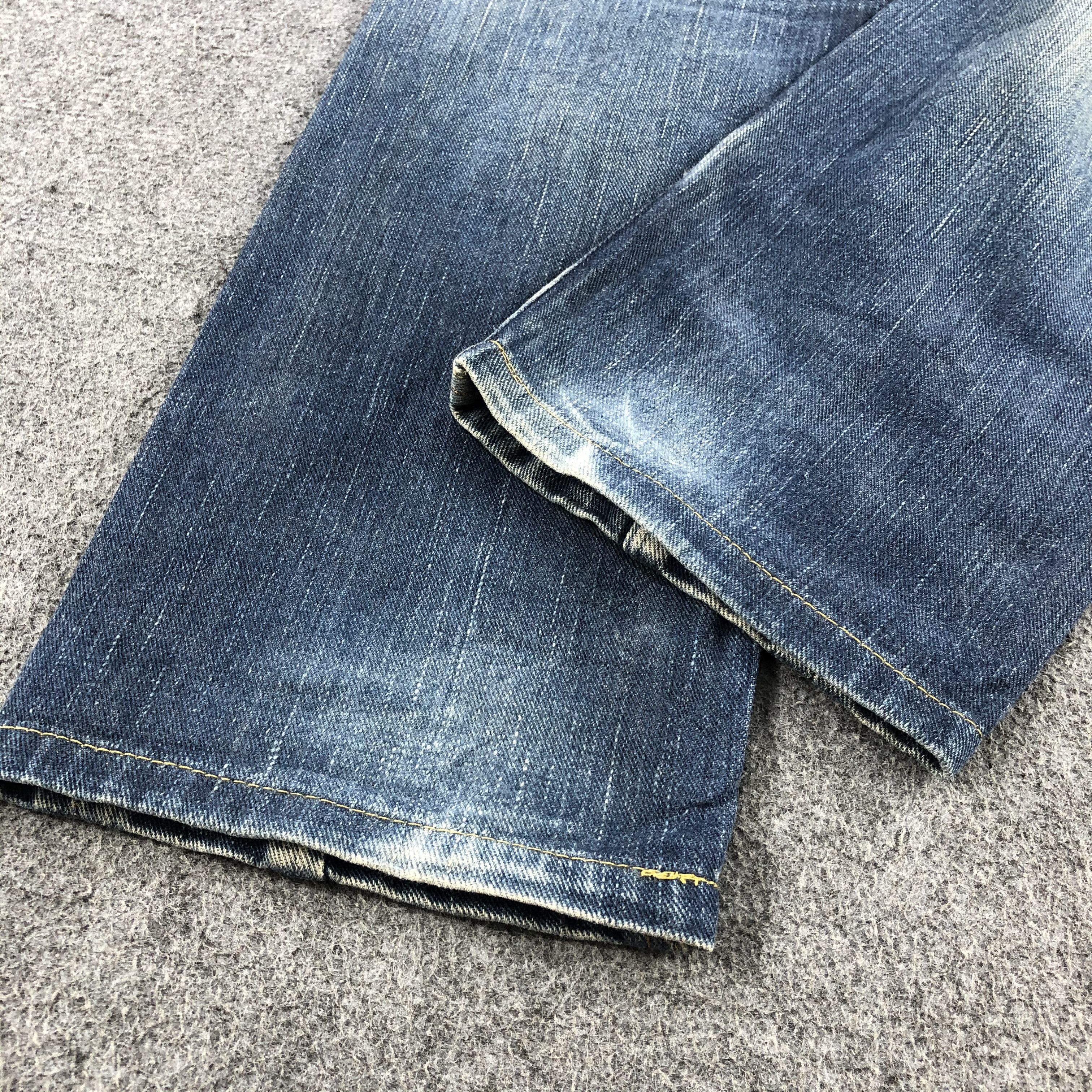 Lee Vintage Blue Wash Lee Jeans-J1907 Size US 32 / EU 48 - 6 Thumbnail
