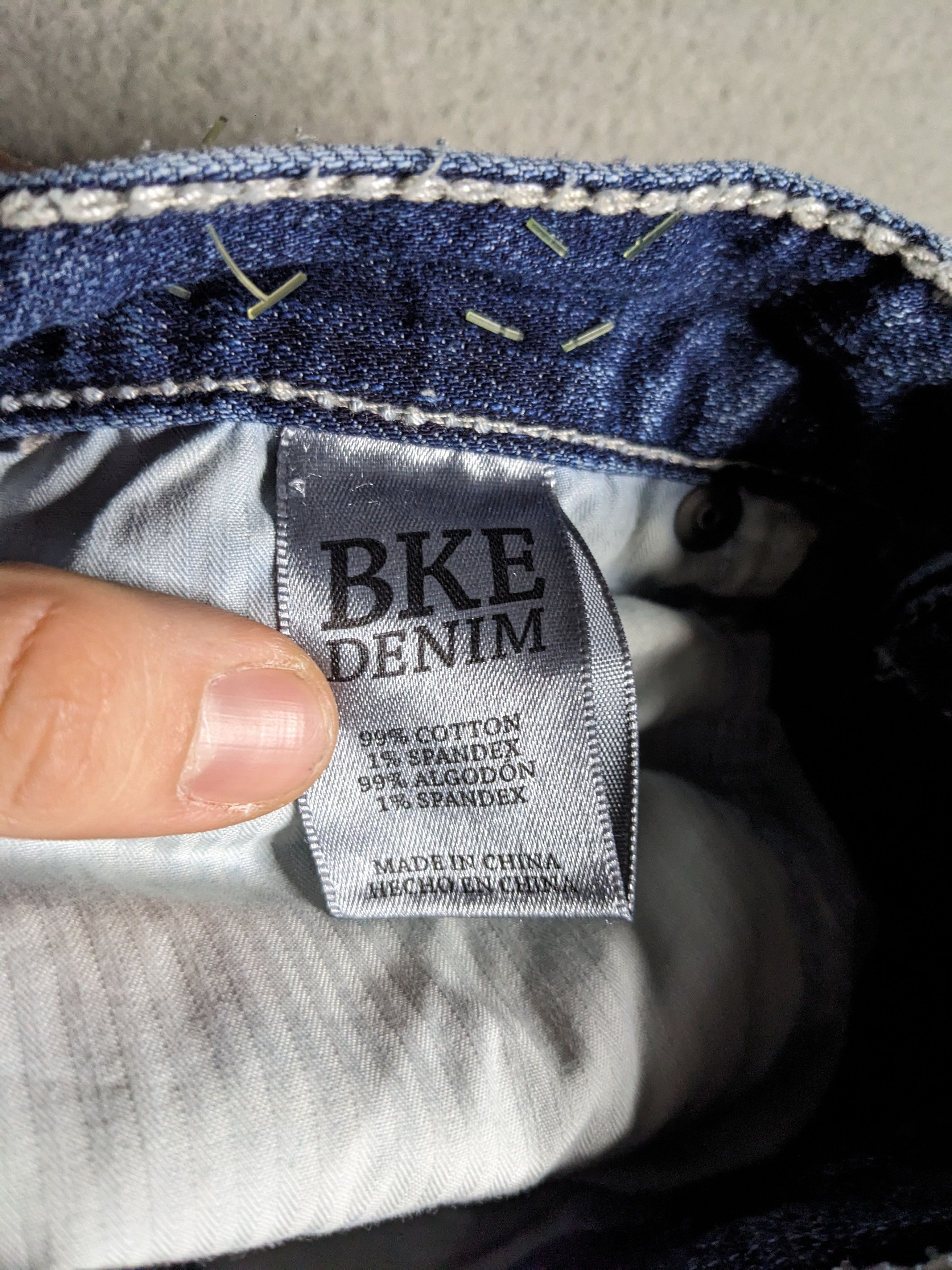Buckle Black Buckle BKE Jake Straight Jeans 32x32 Denim Thick Stitch Size US 32 / EU 48 - 13 Thumbnail