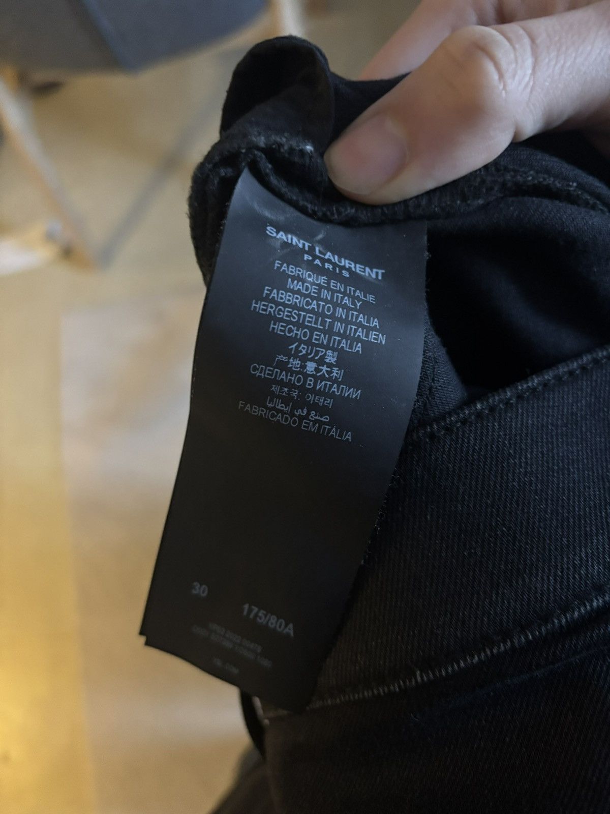 Saint Laurent Paris Like new saint laurent d02 light waxed Size US 30 / EU 46 - 3 Thumbnail