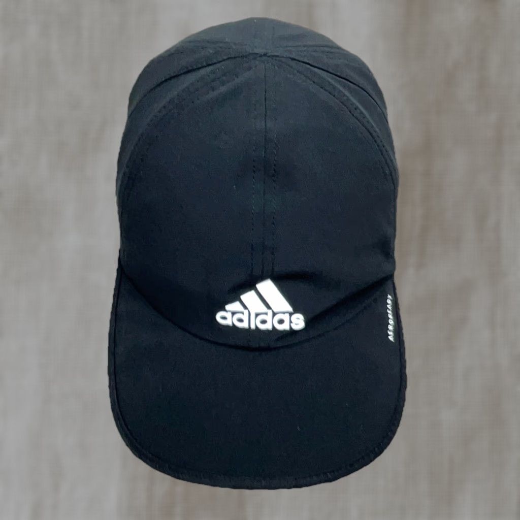 Adidas Adidas Hat Cap Adjustable Black White Performance Adizero Featherlight Baseball Cap Men Ajustable Black White 90s? Size ONE SIZE - 1 Thumbnail