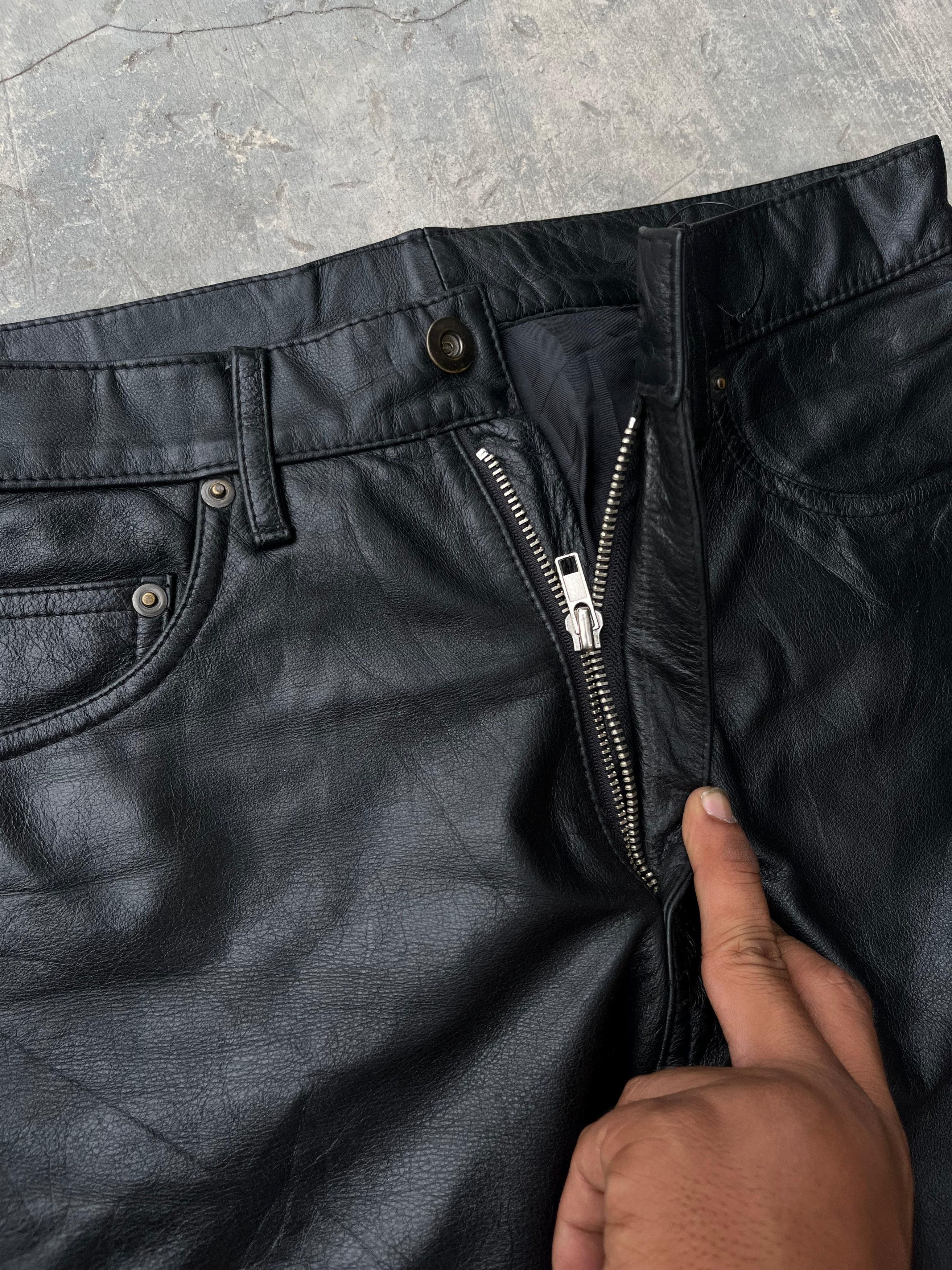 Tornado Mart Tornado Mart Leather Pants Size US 29 - 5 Thumbnail