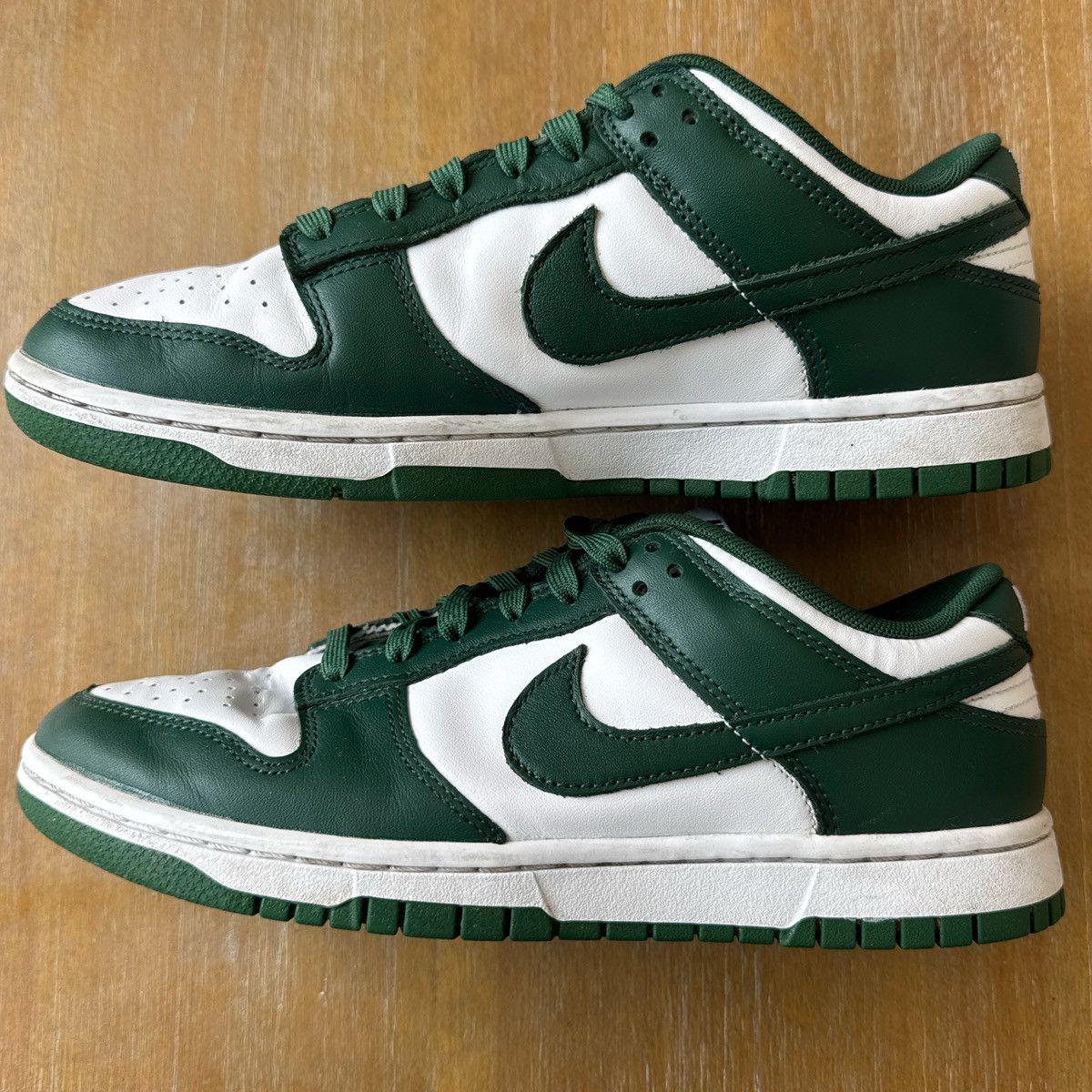 Nike Nike Dunk Low ‘Michigan State’ Size US 8 / EU 41 - 4 Thumbnail