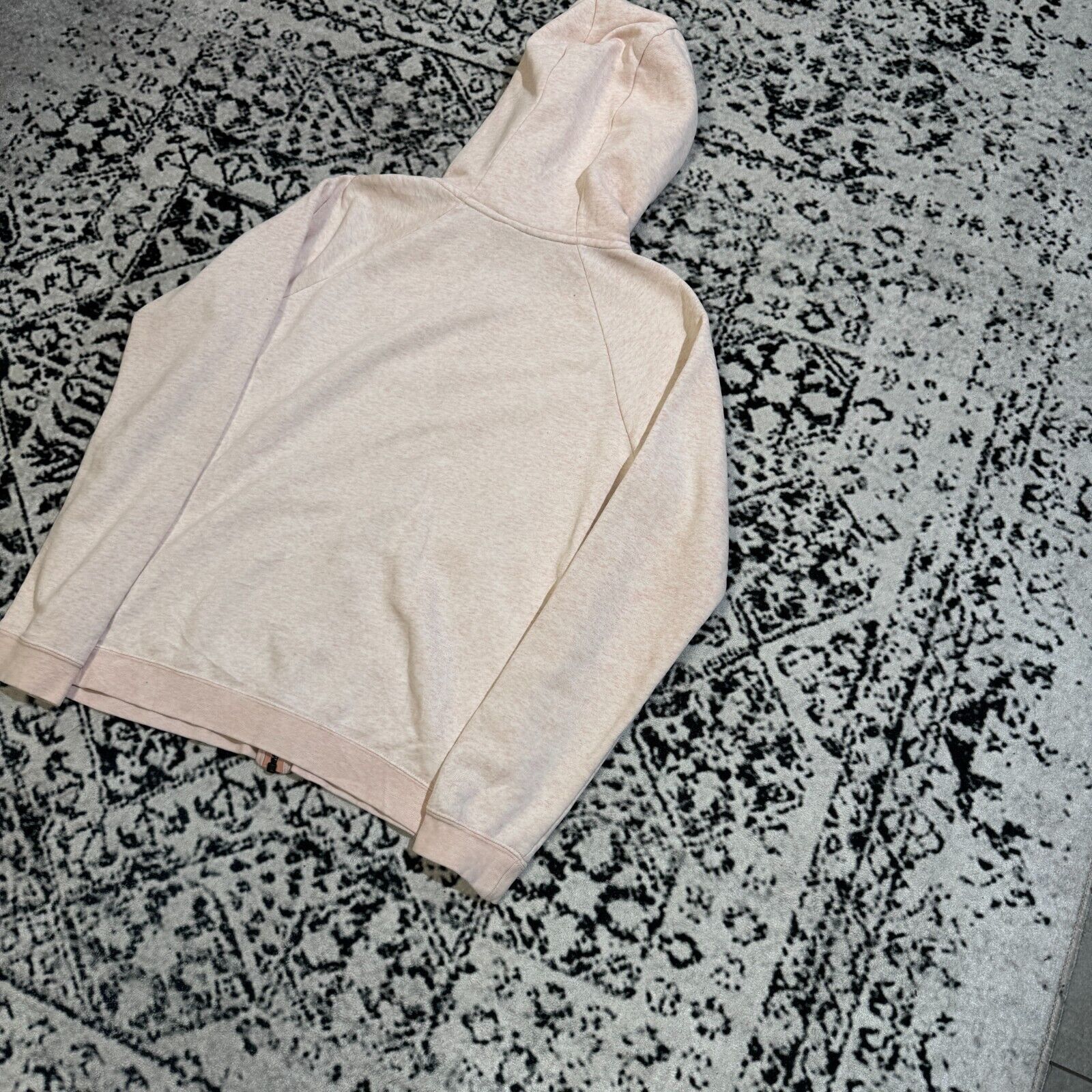 Nike × Vintage Vintage Nike Women's Pink Cotton Zip Hoodie Size S Tech Size US S / EU 44-46 / 1 - 14 Thumbnail
