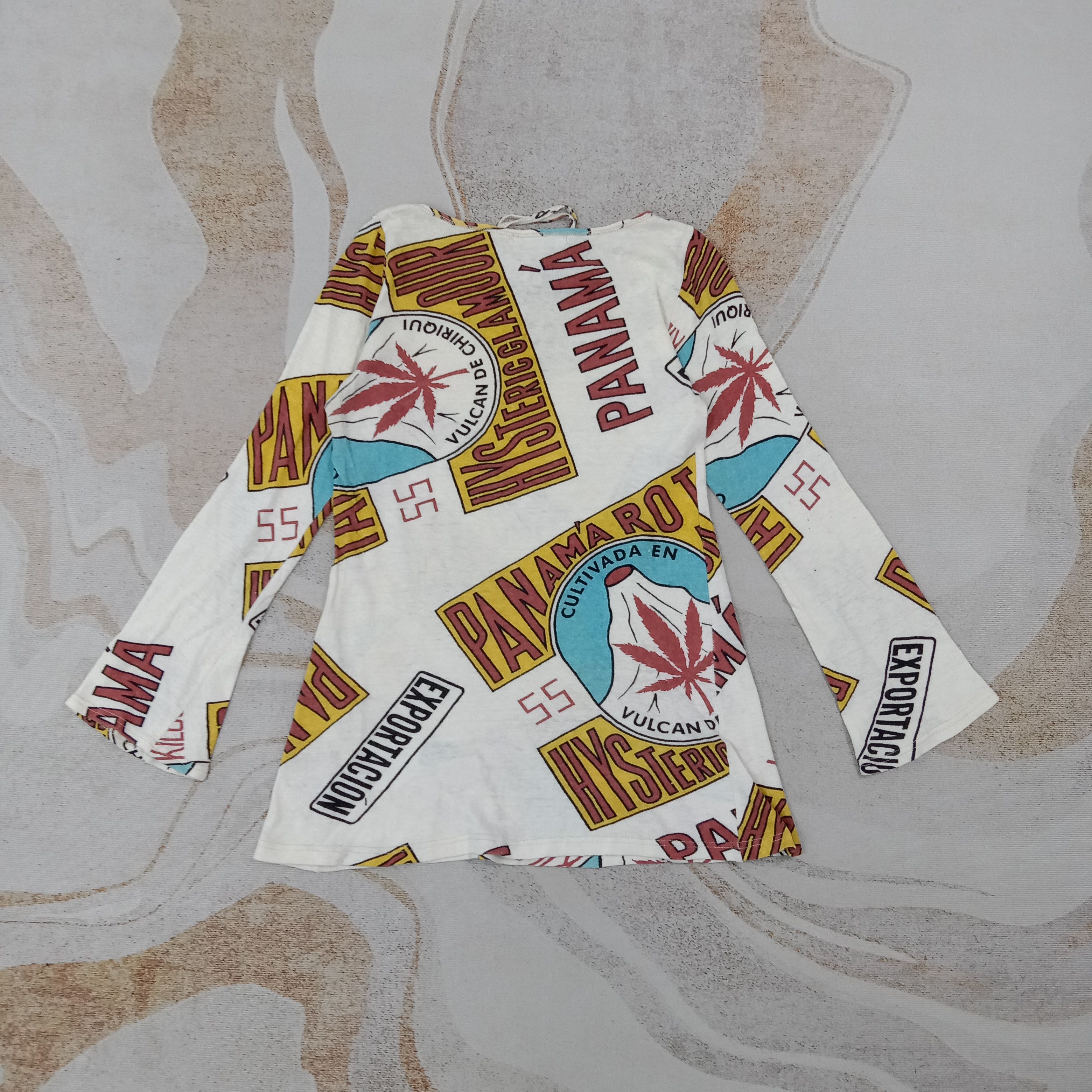 Hysteric Glamour Hysteric Glamour Panamaroja Hawaii Style Tshirt C267N43 Size XS / US 0-2 / IT 36-38 - 6 Thumbnail