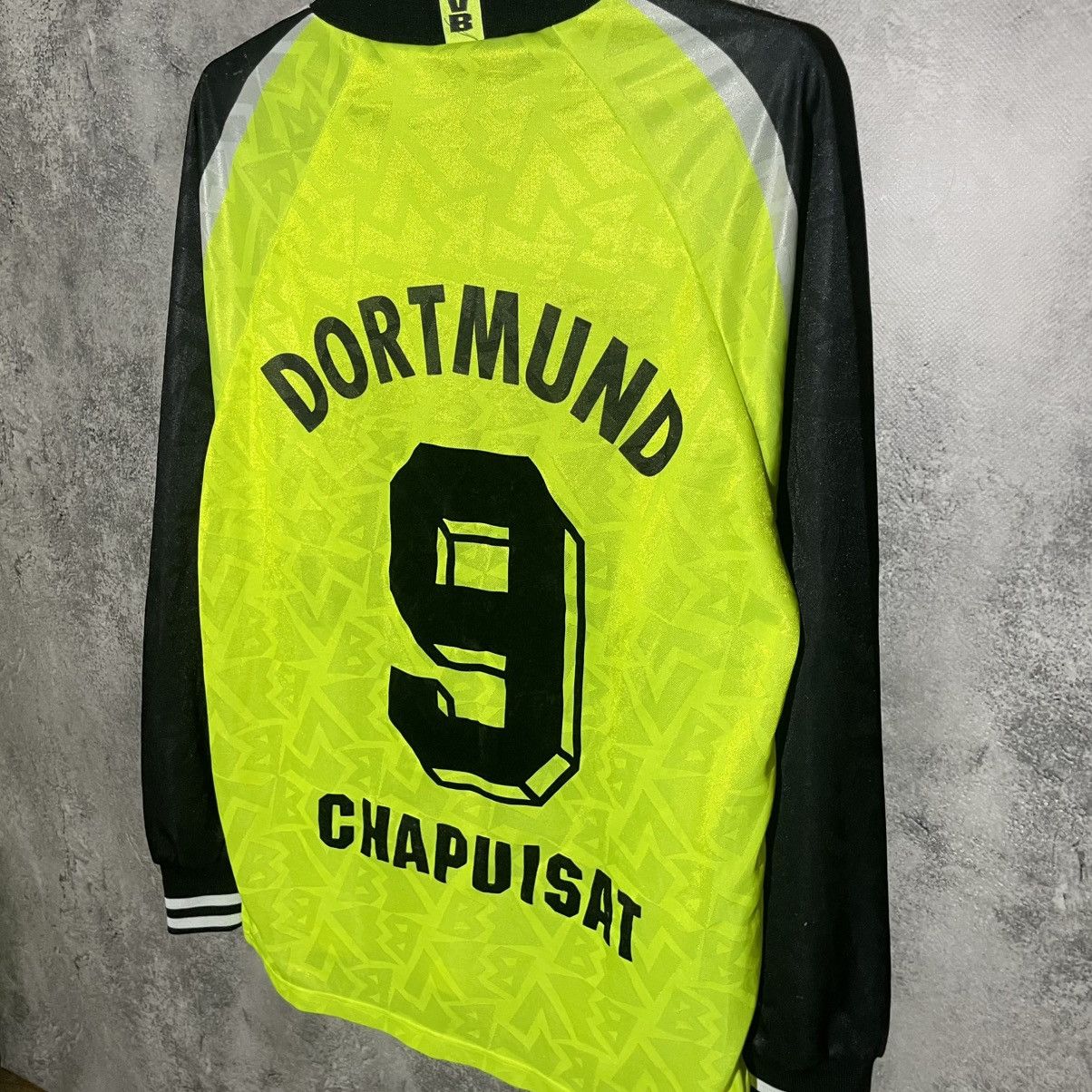 Nike Borussia Dortmund 95-96 Football Nike Shirt #9 Chapuisat Size US S / EU 44-46 / 1 - 12 Thumbnail