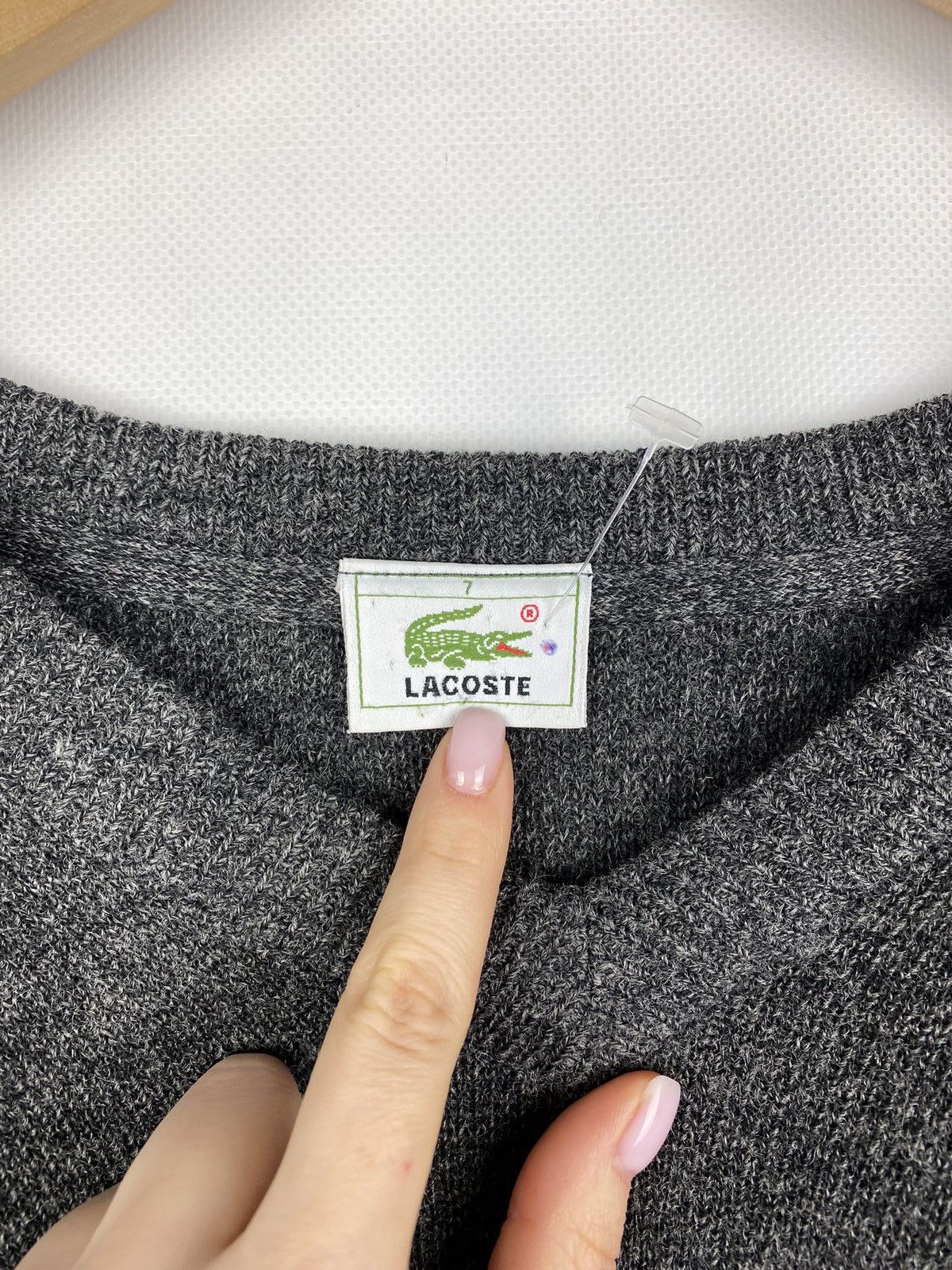 Lacoste Lacoste men’s wool sweater pullover size 7 Size US XXL / EU 58 / 5 - 8 Thumbnail