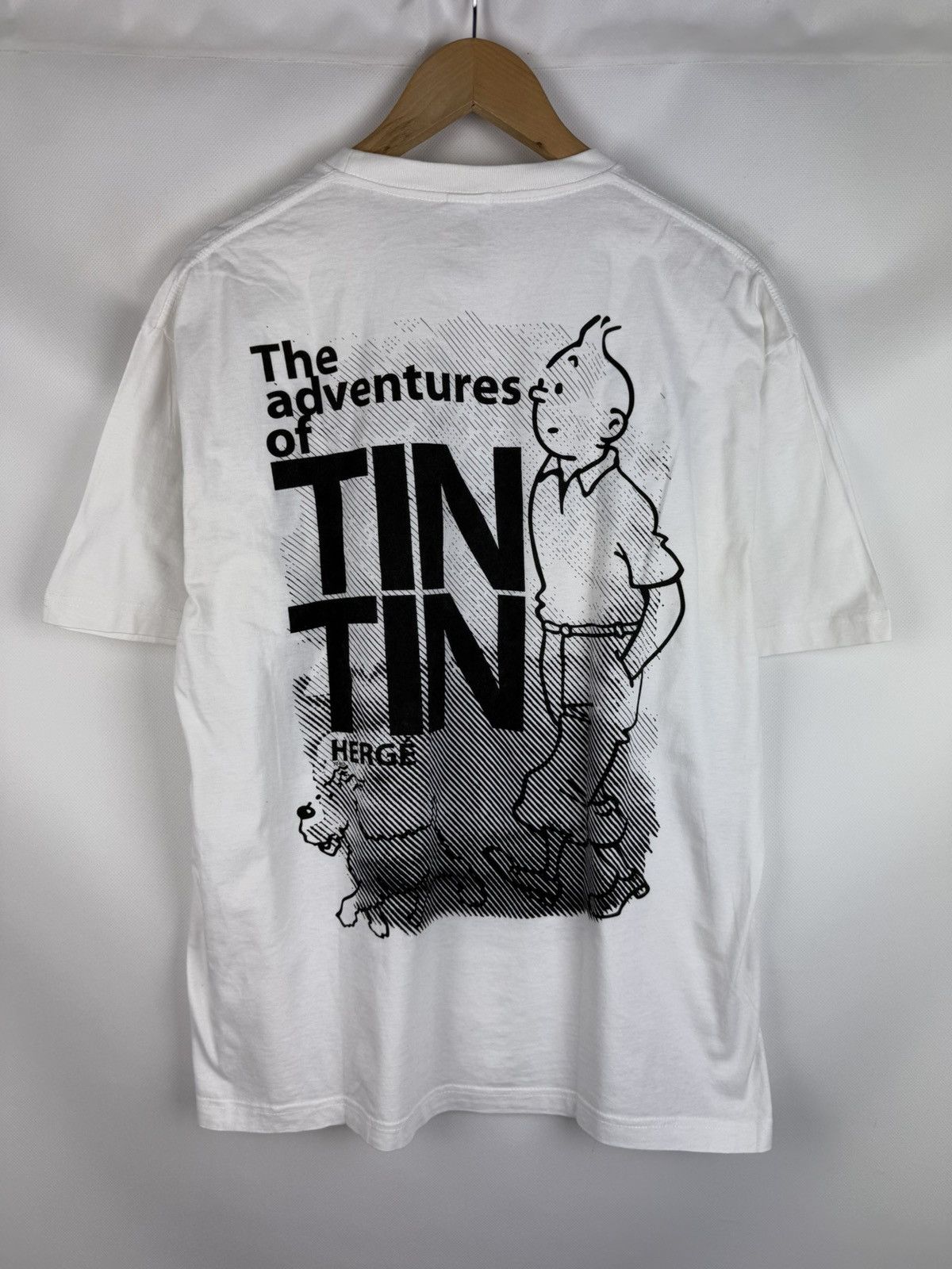 Other The Adventures Of Tintin Vintage 00s Movie T Shirt Size XL Size US XL / EU 56 / 4 - 13 Thumbnail