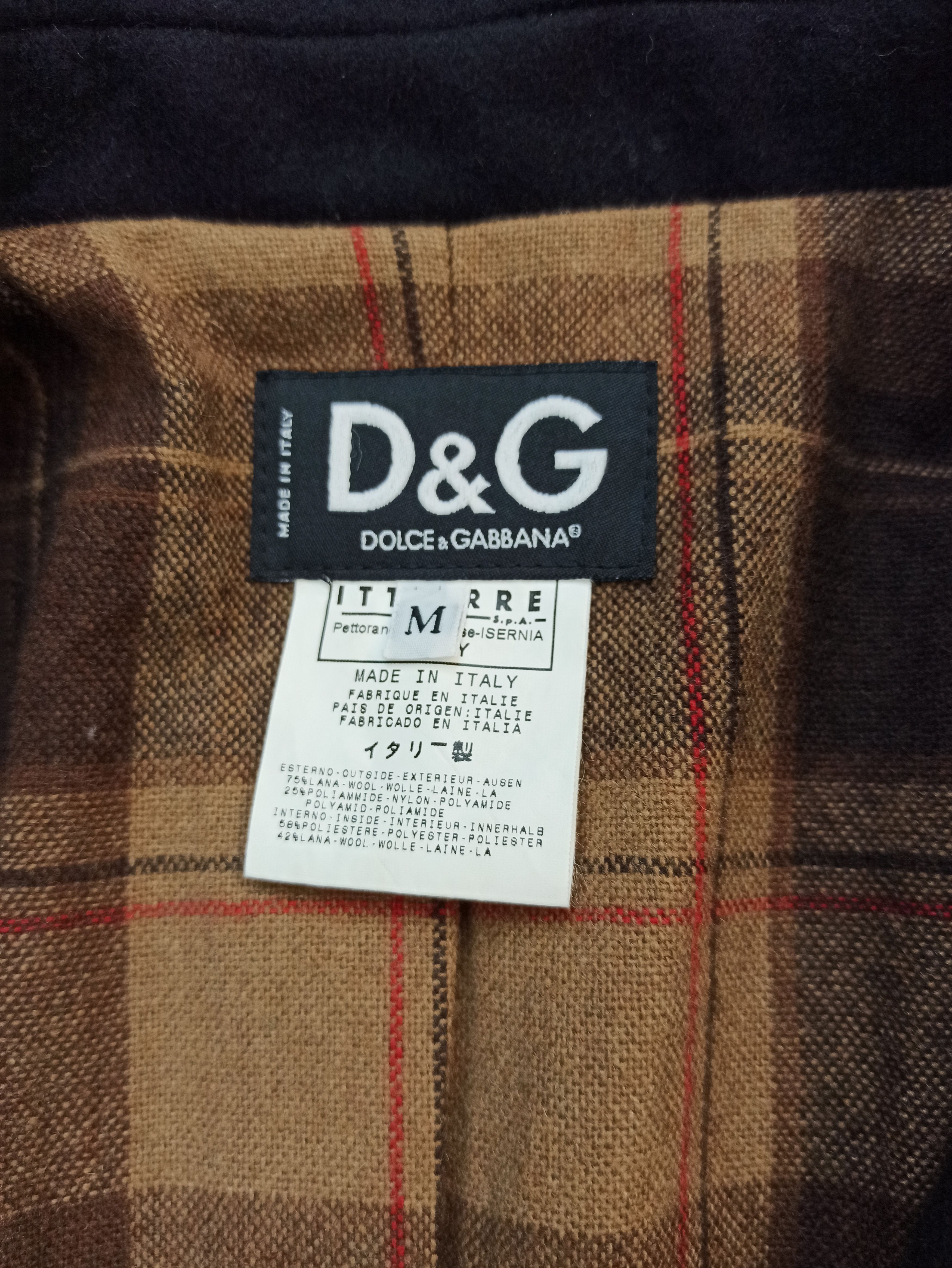 Dolce & Gabbana Dolce&Gabbana Wool Сoat Size M / US 6-8 / IT 42-44 - 6 Thumbnail