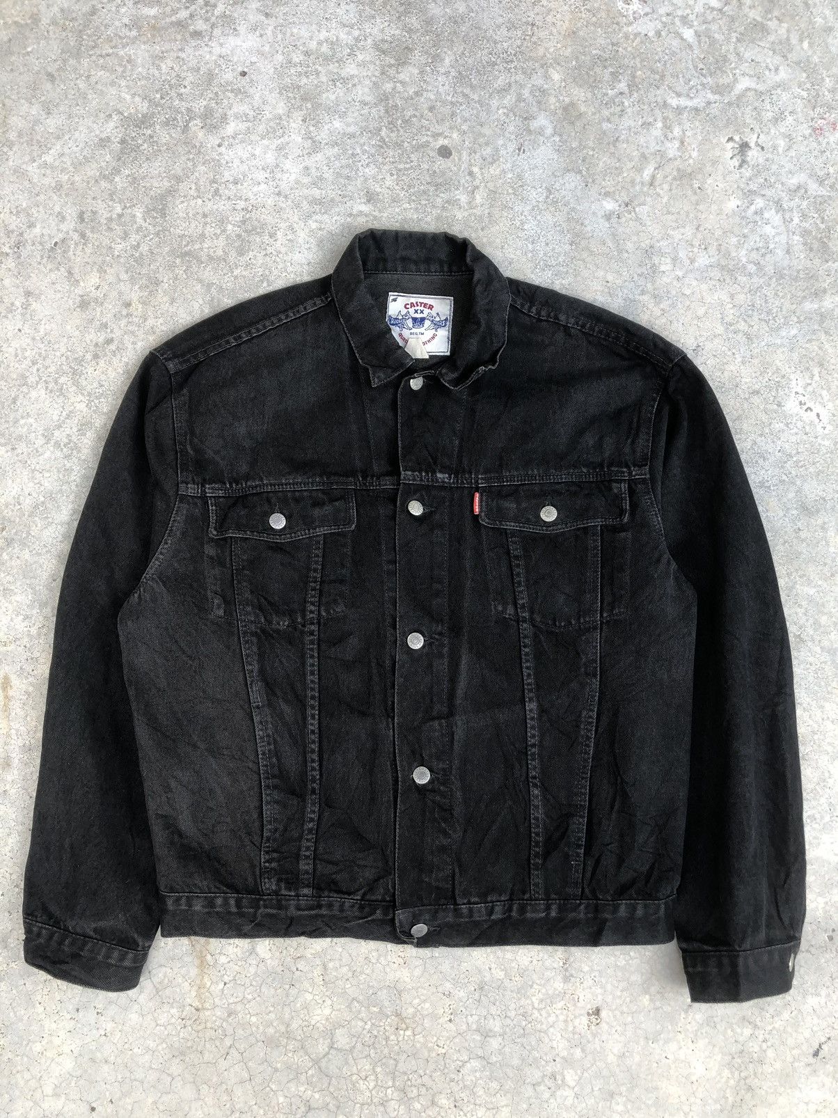 If Six Was Nine Caster Denim Jacket Distressed Jeans Size US M / EU 48-50 / 2 - 1 Thumbnail