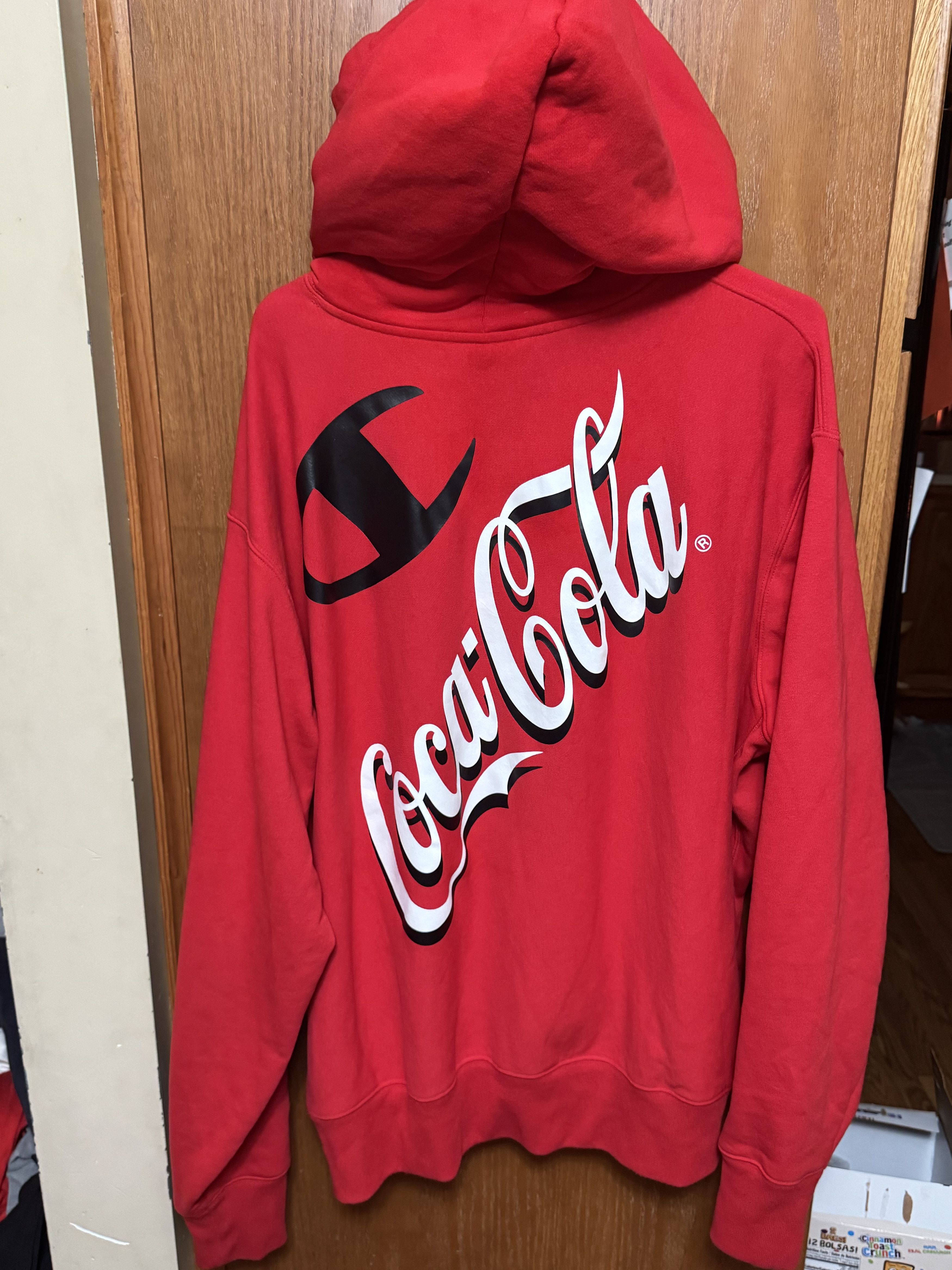 Champion × Coca Cola Champion x Coca Cola Hoodie sz XXL (Oversized) Size US XXL / EU 58 / 5 - 2 Thumbnail