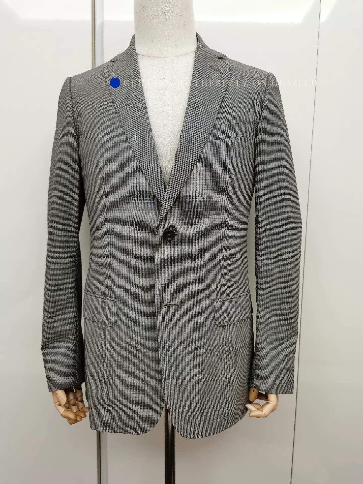 Z Zegna Tailored Gray Jacket in Excellent Condition Size US M / EU 48-50 / 2 - 1 Thumbnail