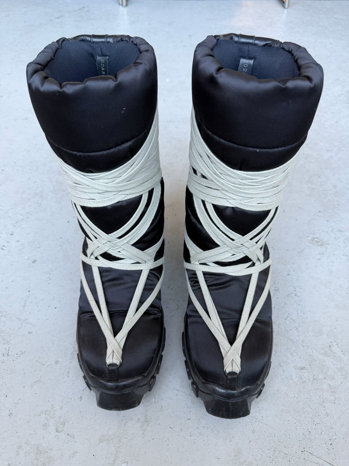 Rick Owens Rick Owens Megalace Lunar Boots Size US 7 / EU 40 - 3 Thumbnail