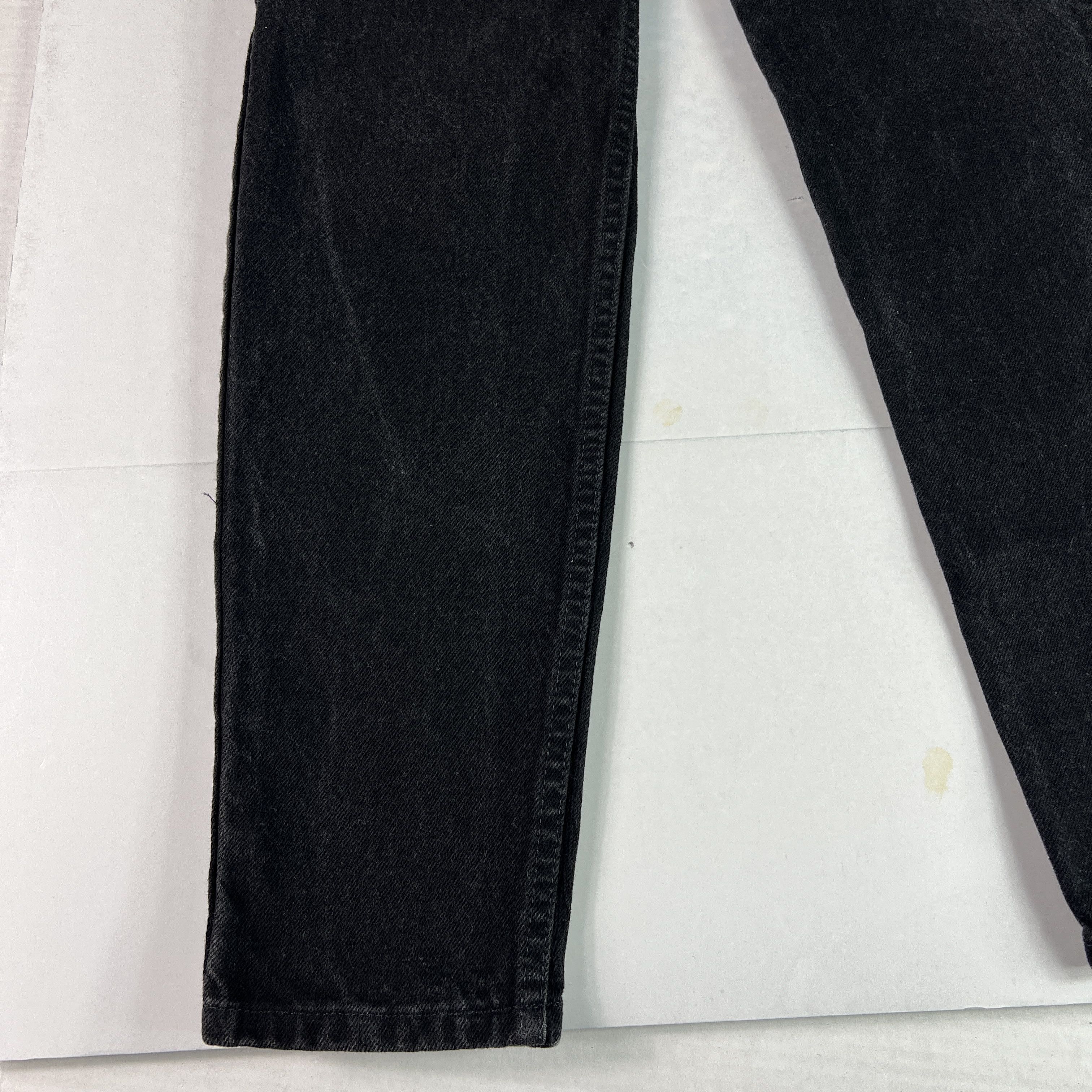 Levi's VTG Levi's Jeans 512 Slim Tapered High Rise Black Denim USA Size 26" / US 2 / IT 38 - 6 Thumbnail