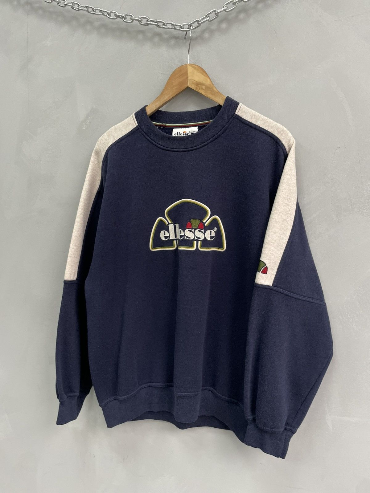 Ellesse Retro Ellesse crewneck boxy fit y2k aweatshirt Size US M / EU 48-50 / 2 - 5 Thumbnail