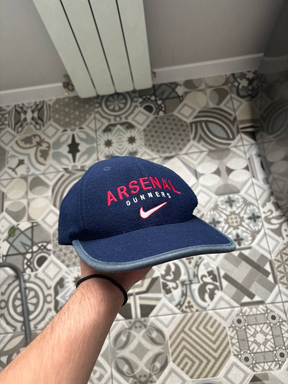 Nike Nike Vintage Arsenal Cap Jersey big logo mega rare 90’s Size ONE SIZE - 1 Thumbnail