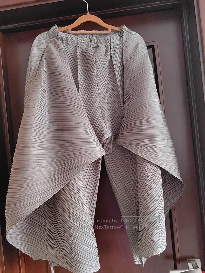 Issey Miyake Issey Miyake size:3 Brown Pants Size 22" - 3 Thumbnail