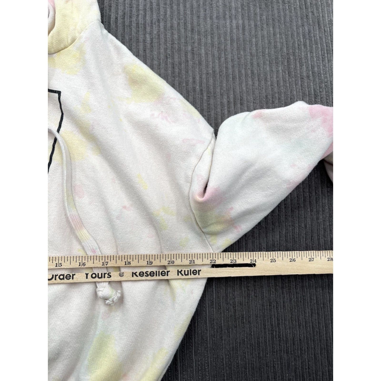 Vintage Keith Haring Women Sweater Size Large Tie Dye Long Sleeve Crop Hoodie Size L / US 10 / IT 46 - 5 Thumbnail
