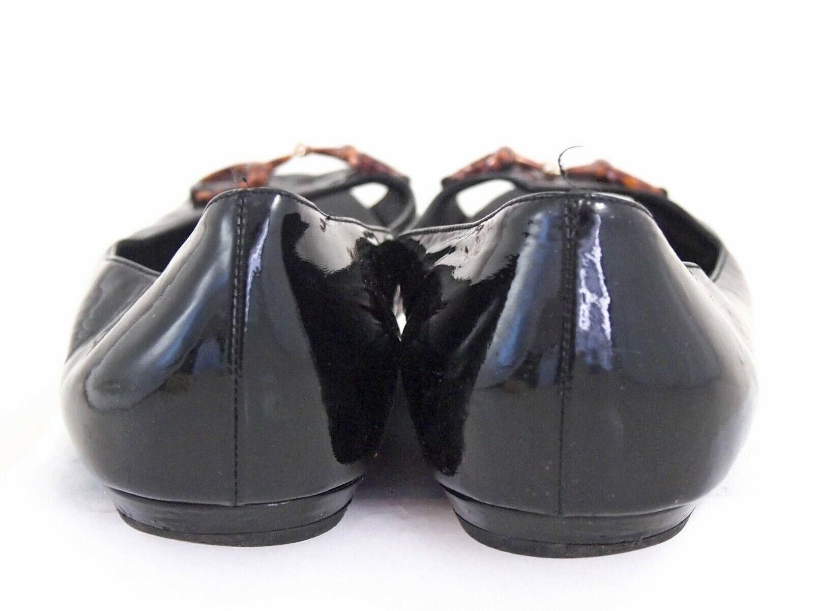 Gucci Gucci Horsebit Flats Black Patent Leather EU 39.5 US 9.5 Size US 9.5 / IT 39.5 - 7 Thumbnail
