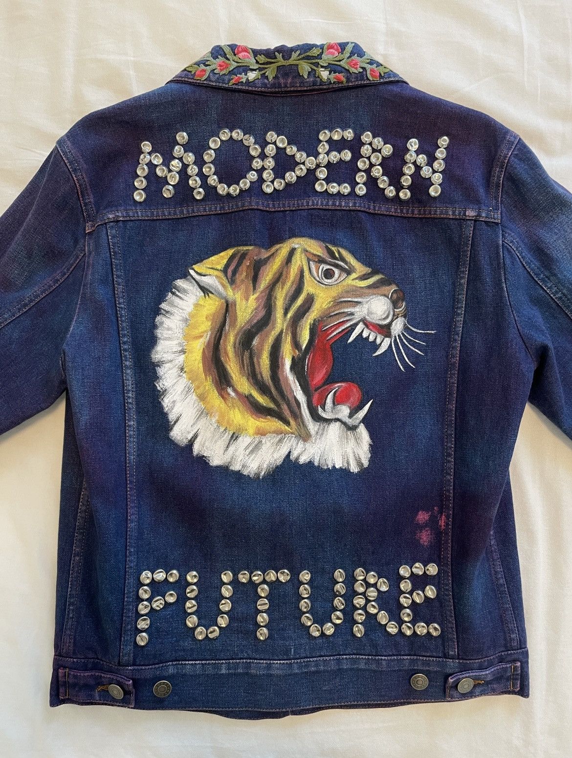 Gucci Gucci Modern Future Denim Jacket Size US S / EU 44-46 / 1 - 2 Thumbnail