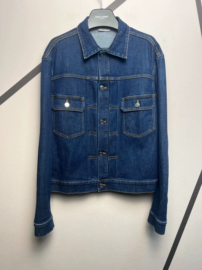 Dior Dior Authentic 23 Spring Festival Limited Dark Blue Washed Size US S / EU 44-46 / 1 - 1 Thumbnail