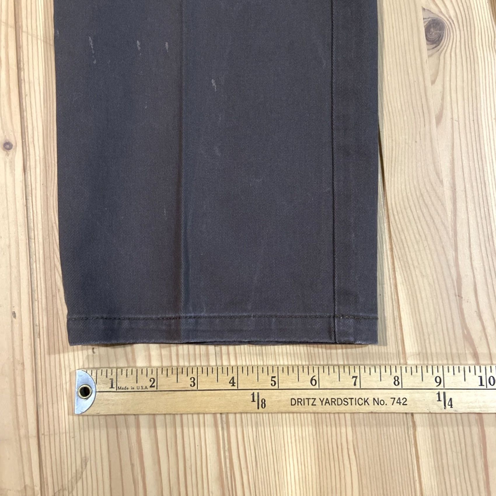 Nike Nike SB Pants Mens 30 Brown Chino Stretch Cotton Casual Straight Leg Logo Pockets 30 Inseam Regular Rise Mid Vintage No Size US 30 / EU 46 - 6 Thumbnail