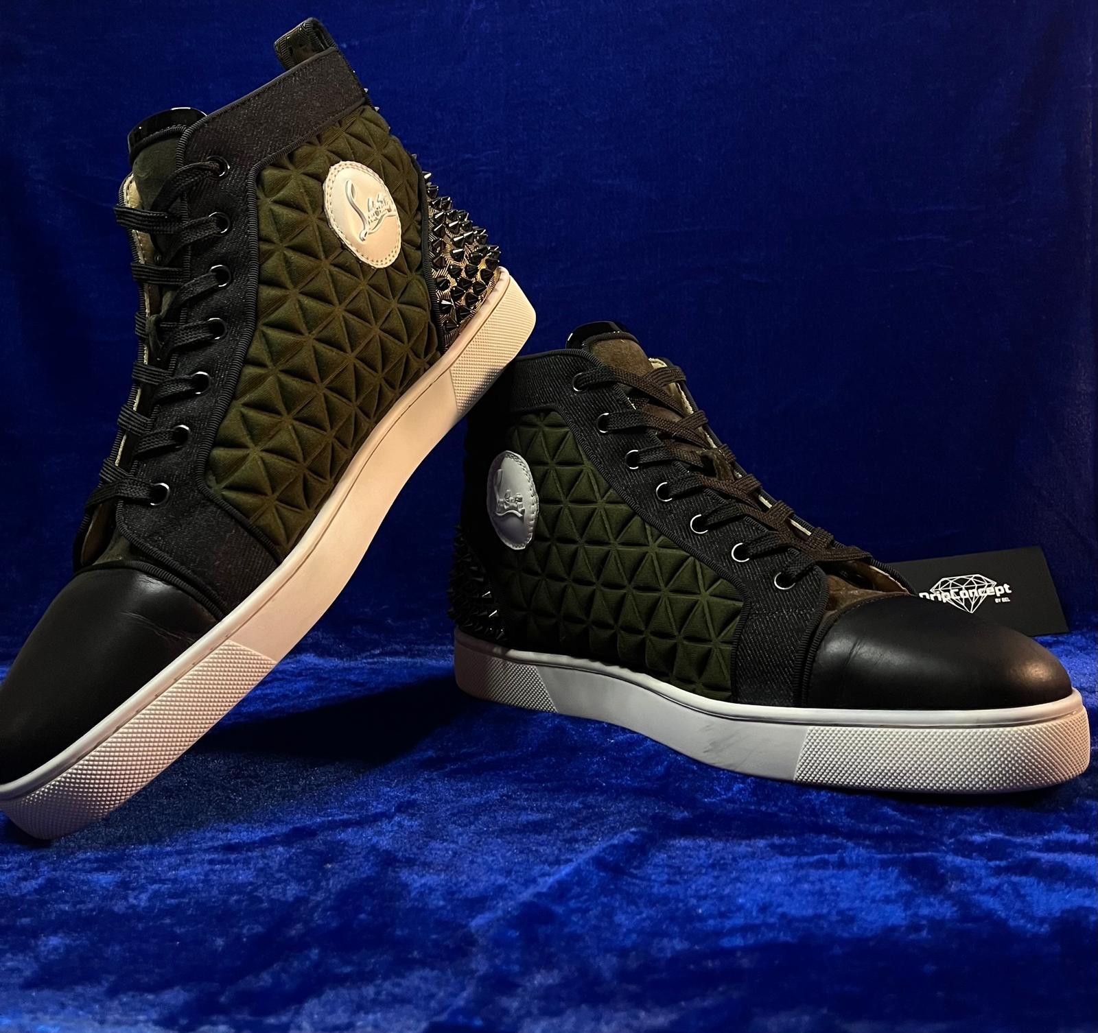 Christian Louboutin Christian Louboutin Men’s High Top Trainers 44 Size US 11 / EU 44 - 4 Thumbnail