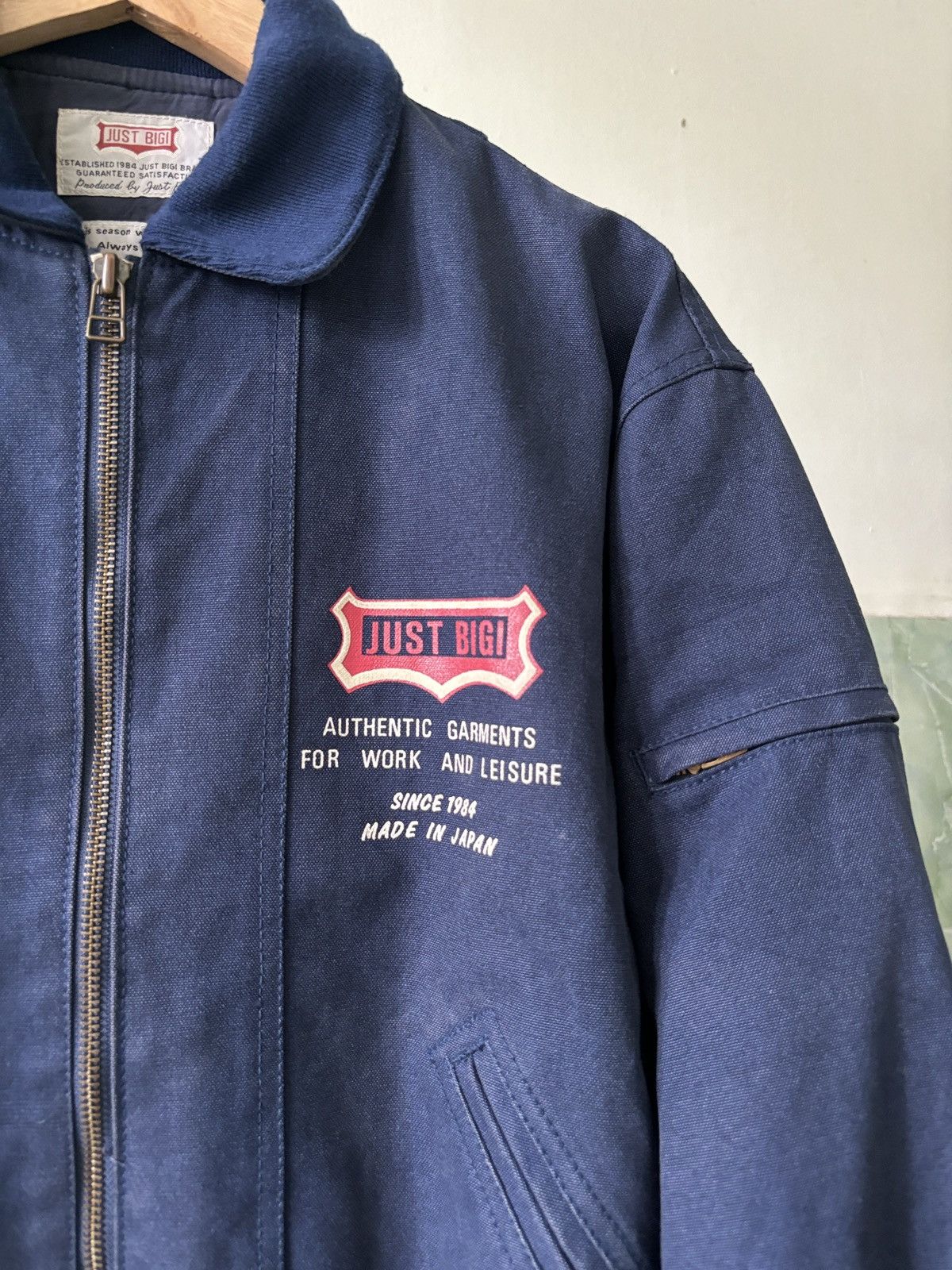 BIGI Vintage Just Bigi Japan Workwear Active Bomber Jacket Size US M / EU 48-50 / 2 - 3 Thumbnail