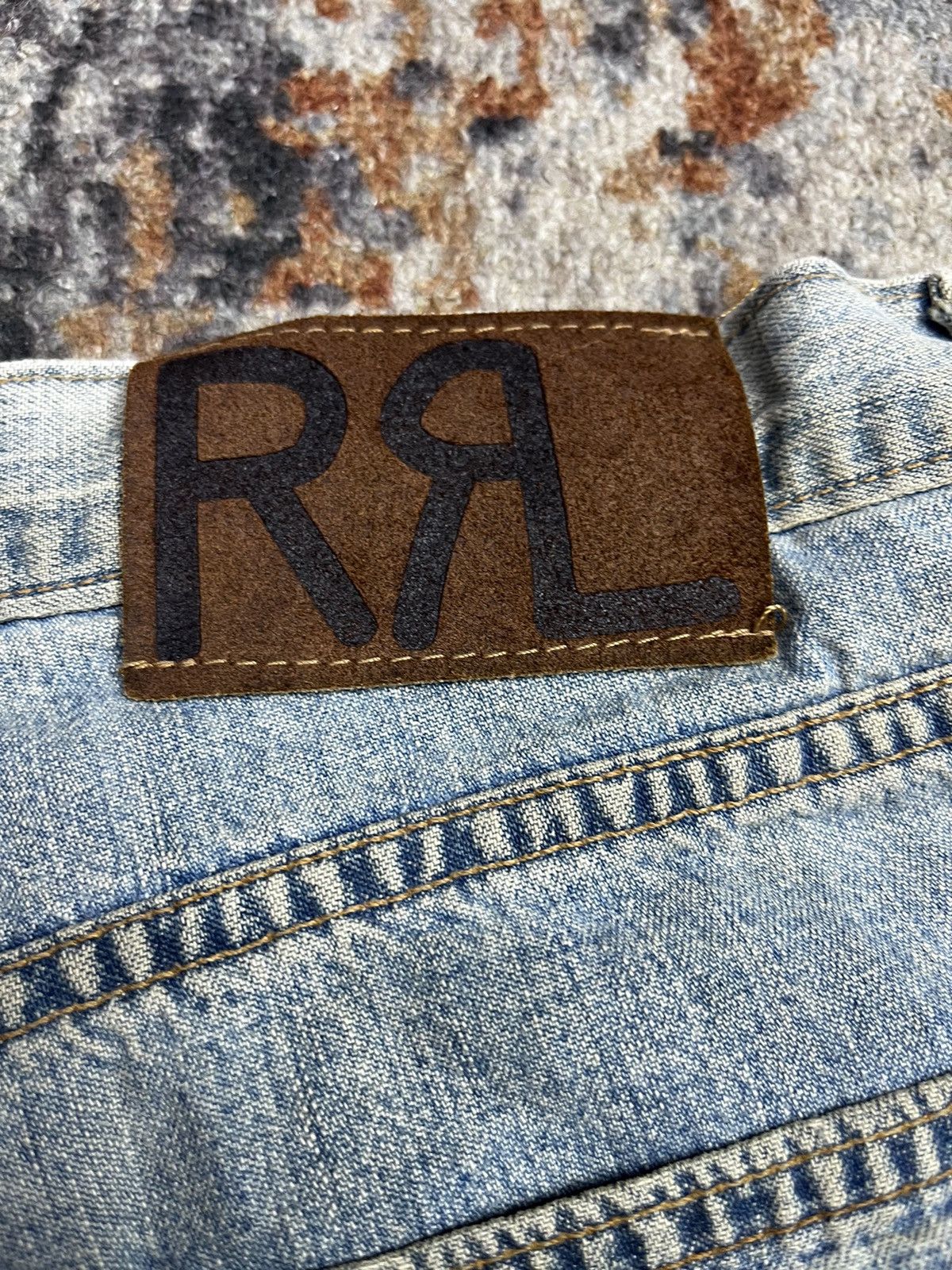 Levi's × RRL Ralph Lauren × Vintage double RL ralph lauren short jeans pant Size US 38 / EU 54 - 4 Thumbnail