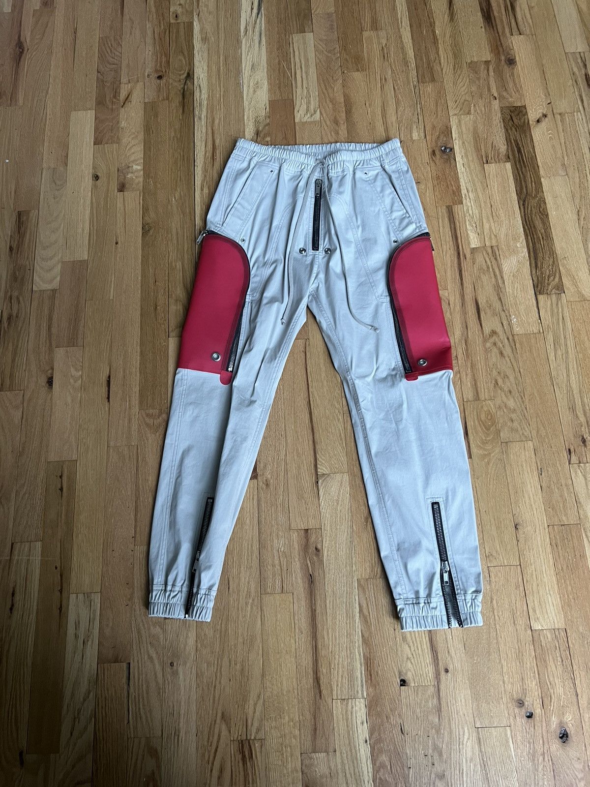 Rick Owens × Rick Owens Drkshdw Grey Bauhaus Gethsamane Size US 32 / EU 48 - 2 Thumbnail