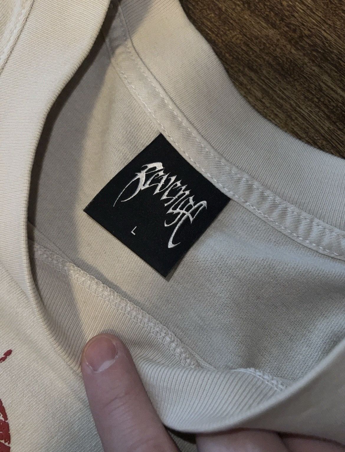 Revenge Revenge “Fallen Angel” Tee Size US L / EU 52-54 / 3 - 4 Thumbnail