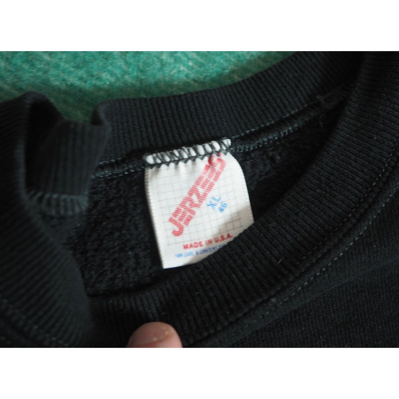 Jerzees VTG Jerzees Pullover Sweatshirt Black M 90s Graphic Print Hunting Remington Elk USA Mens L Size US L / EU 52-54 / 3 - 4 Thumbnail