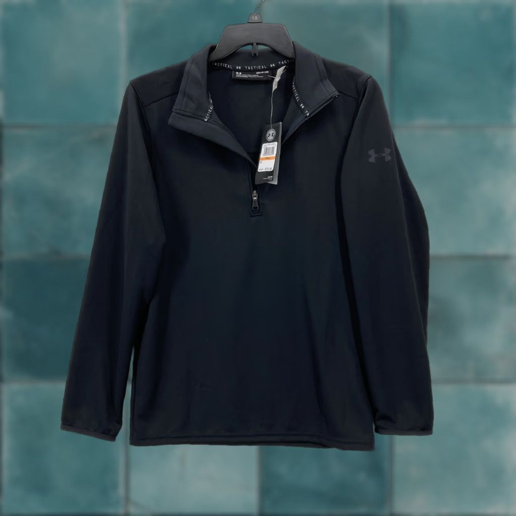 Under Armour Under Armour Pullover Mens Small Tactical 1/2 Zip Long Sleeve Athletic Gym Camp Size US S / EU 44-46 / 1 - 1 Thumbnail