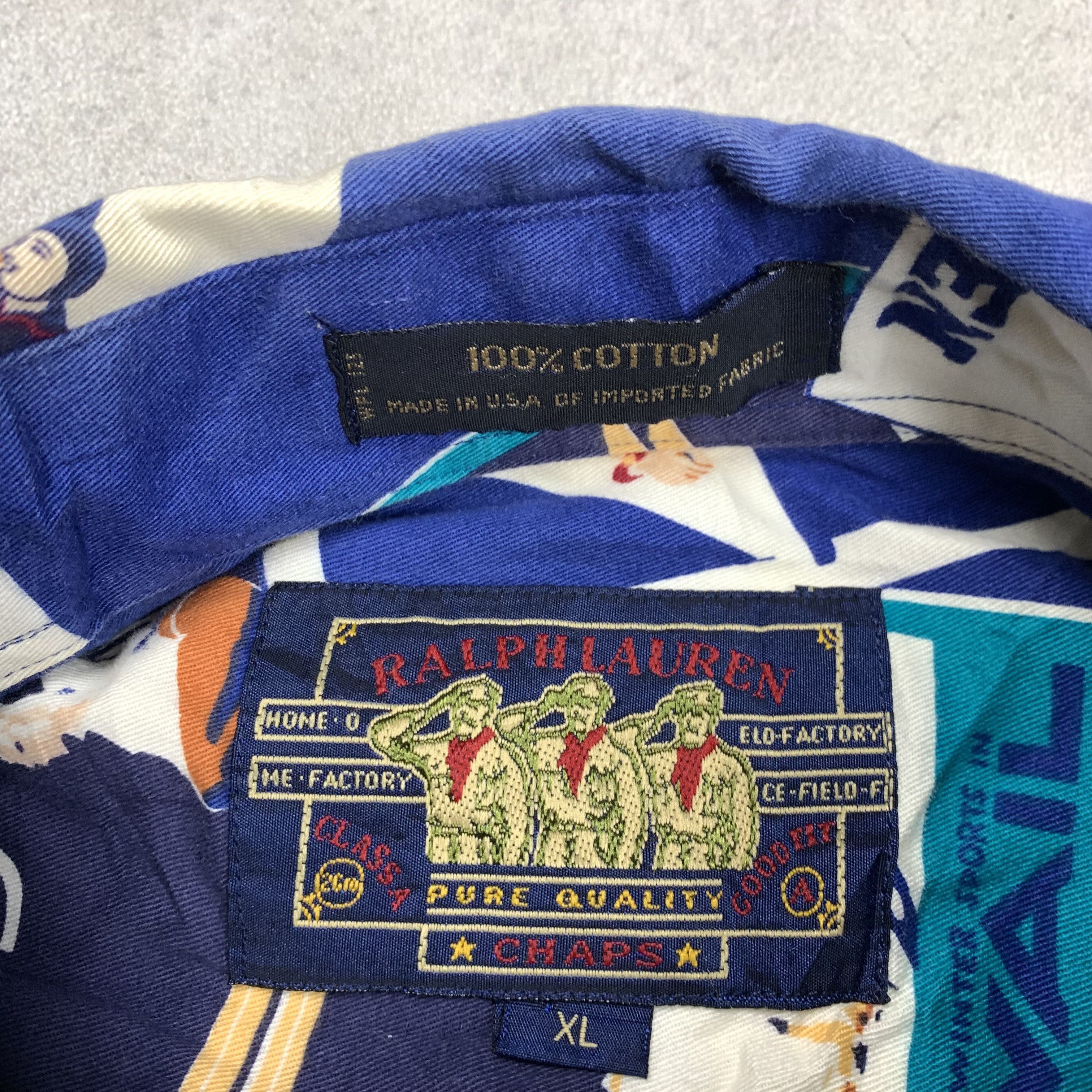 Chaps Ralph Lauren Vintage Chaps Ralph Lauren Ski Aspen Stowe Shirt Size US XL / EU 56 / 4 - 6 Thumbnail