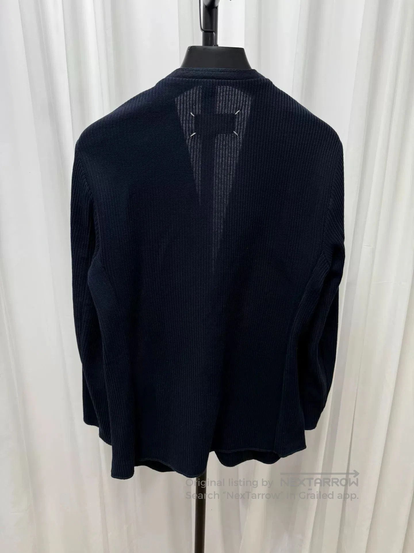 Maison Margiela Maison Margiela Collarless Knit Blazer. Size US S / EU 44-46 / 1 - 7 Thumbnail